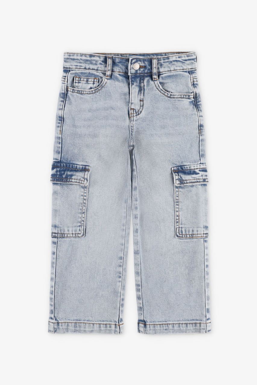 Cargo Jeans Jeans Jambe Large Femme Wide Leg Cargo Jeans Girls