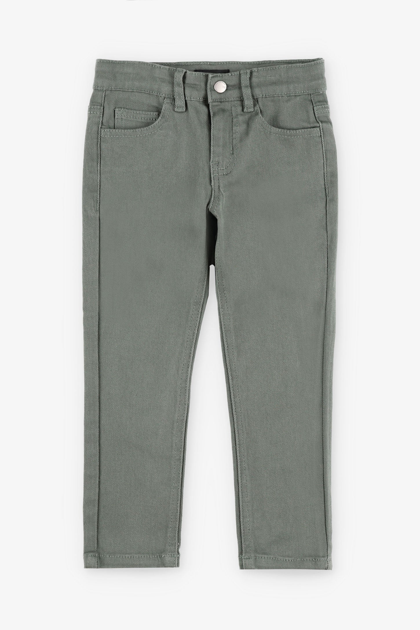 Jeans 5 poches - Enfant fille && VERT