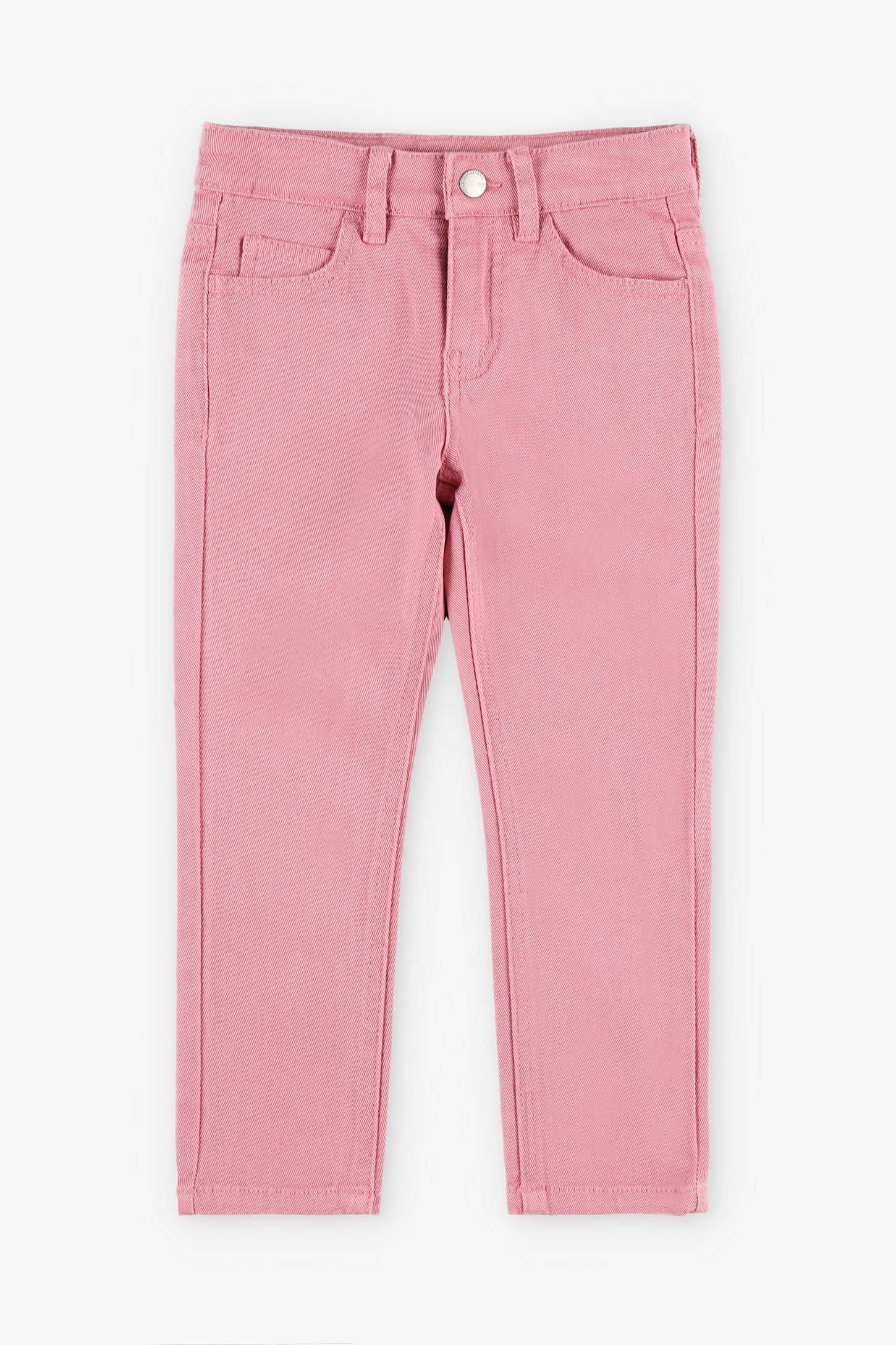 Jeans 5 poches - Enfant fille && ROSE