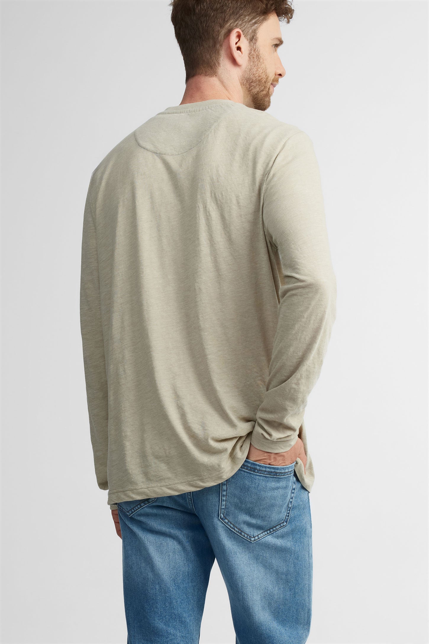 Jeans coupe droite - Homme && DENIM MOYEN
