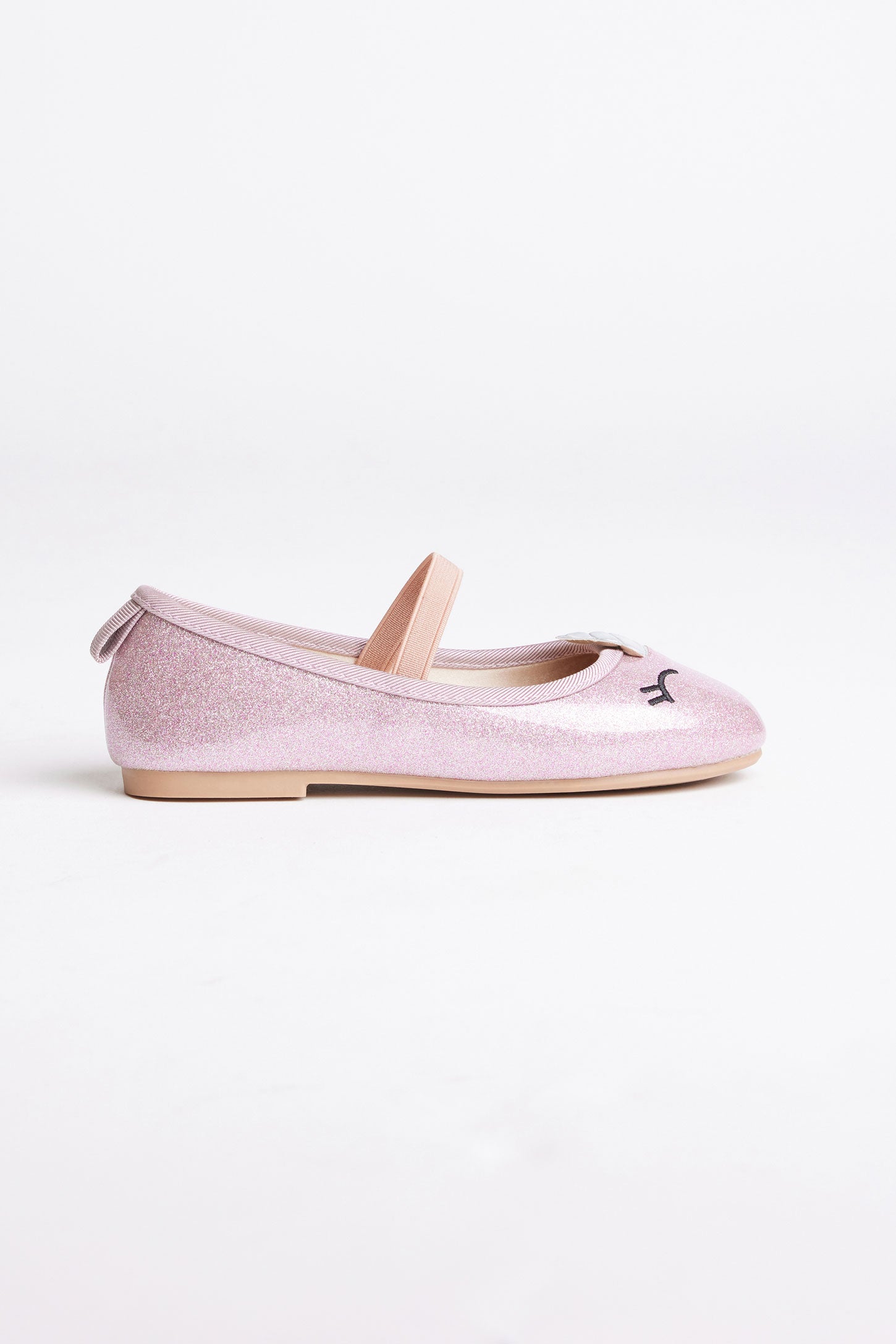 Ballerine licorne à paillettes - Enfant fille && ROSE