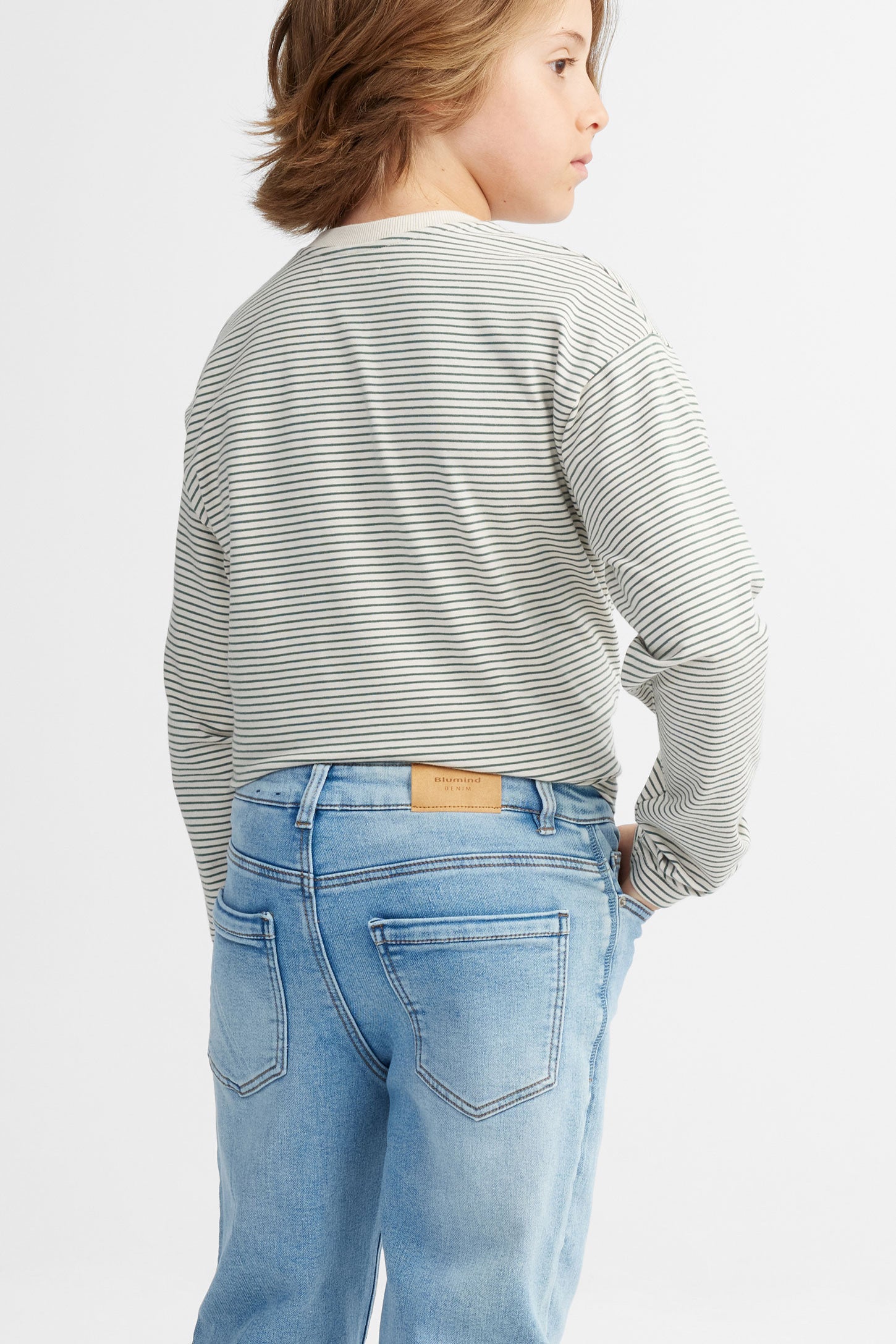 Jeans coupe ajustée - Ado garçon && BLEU PALE
