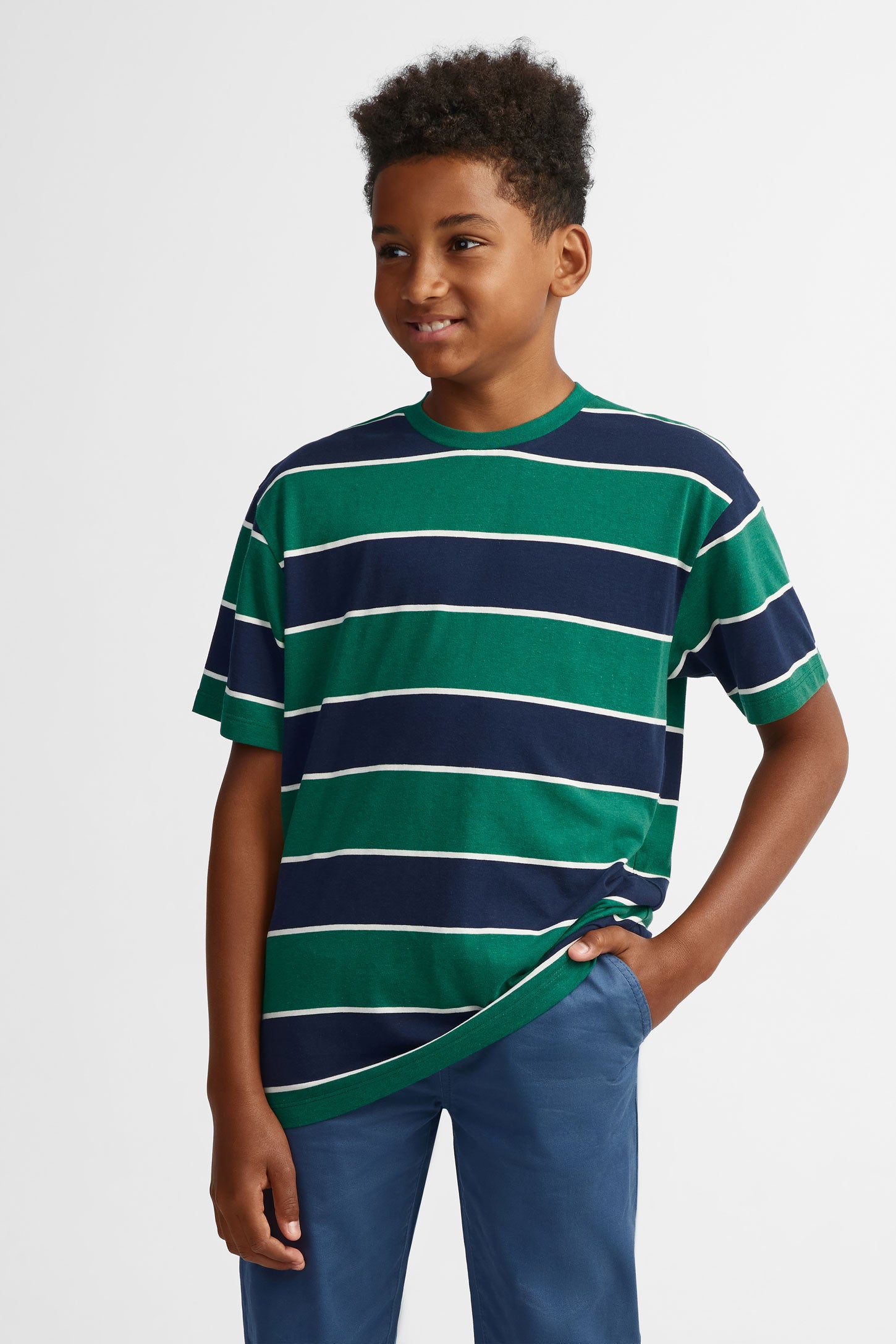 Tシャツ・カットソー MIMTHEWARDROBE SOFT TERRY STRIPED T-SHIRT KS1279 00722914730-e1.jpg?ts=