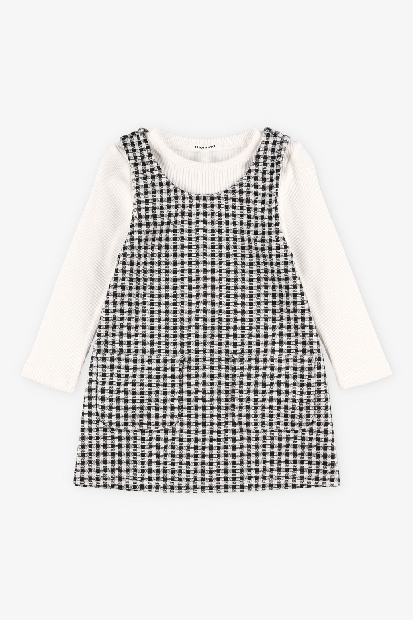 Ensemble 2-pièces chandail et robe - Bébé fille && BLANC