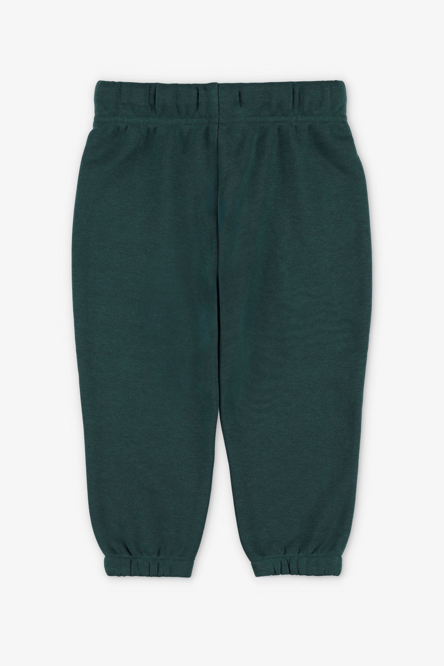 Pantalon jogger coton ouaté, 2T-3T - Bébé garçon && VERT