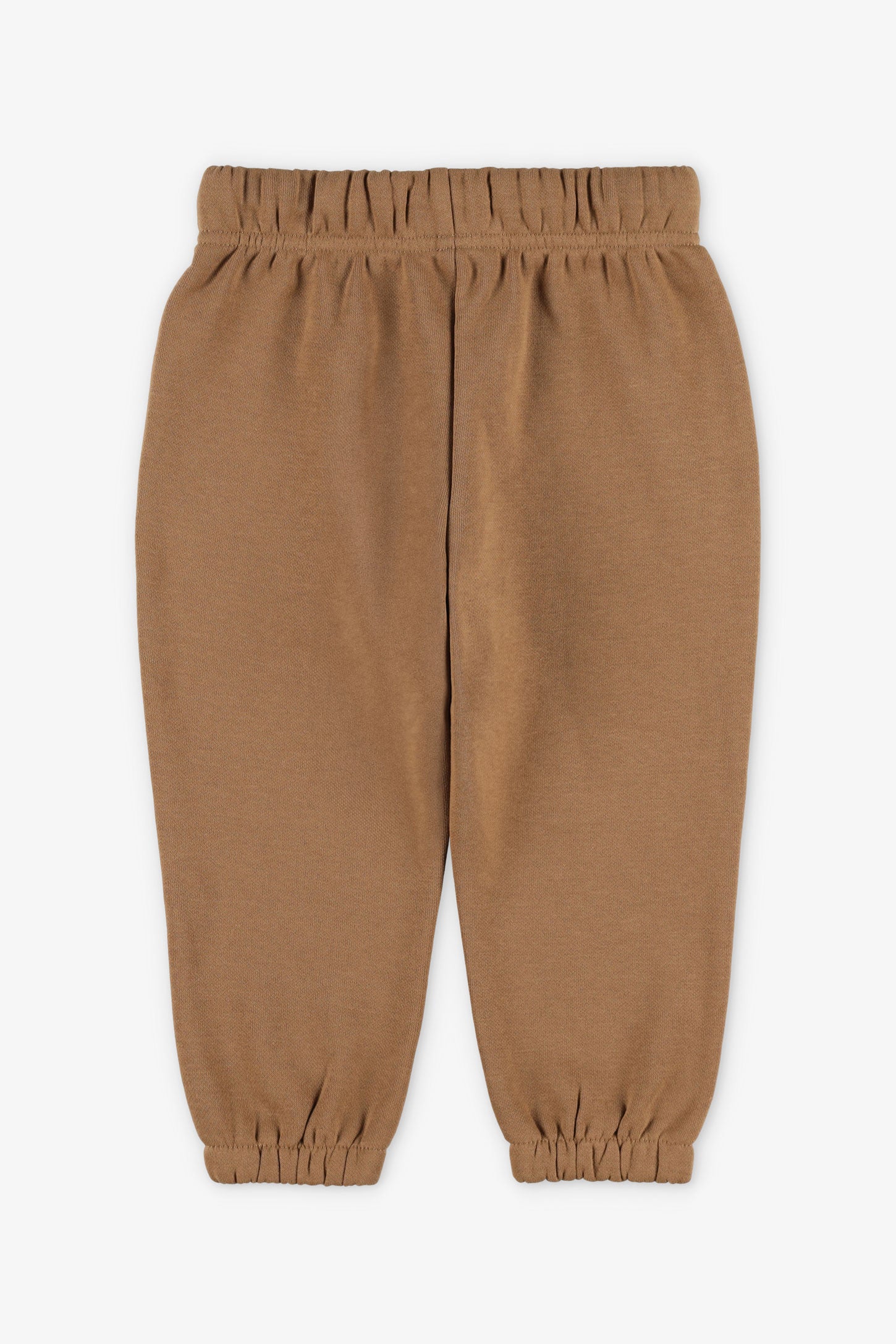 Pantalon jogger coton ouaté, 2T-3T - Bébé garçon && BEIGE