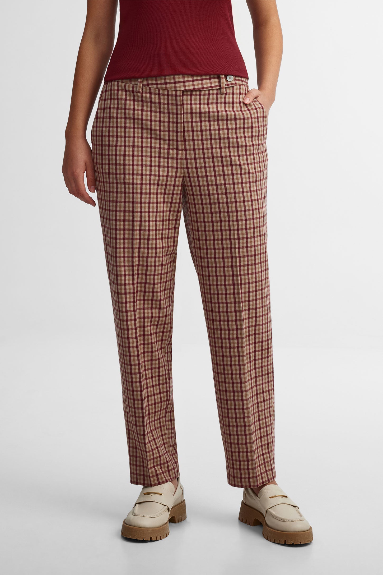 Plaid selling pants