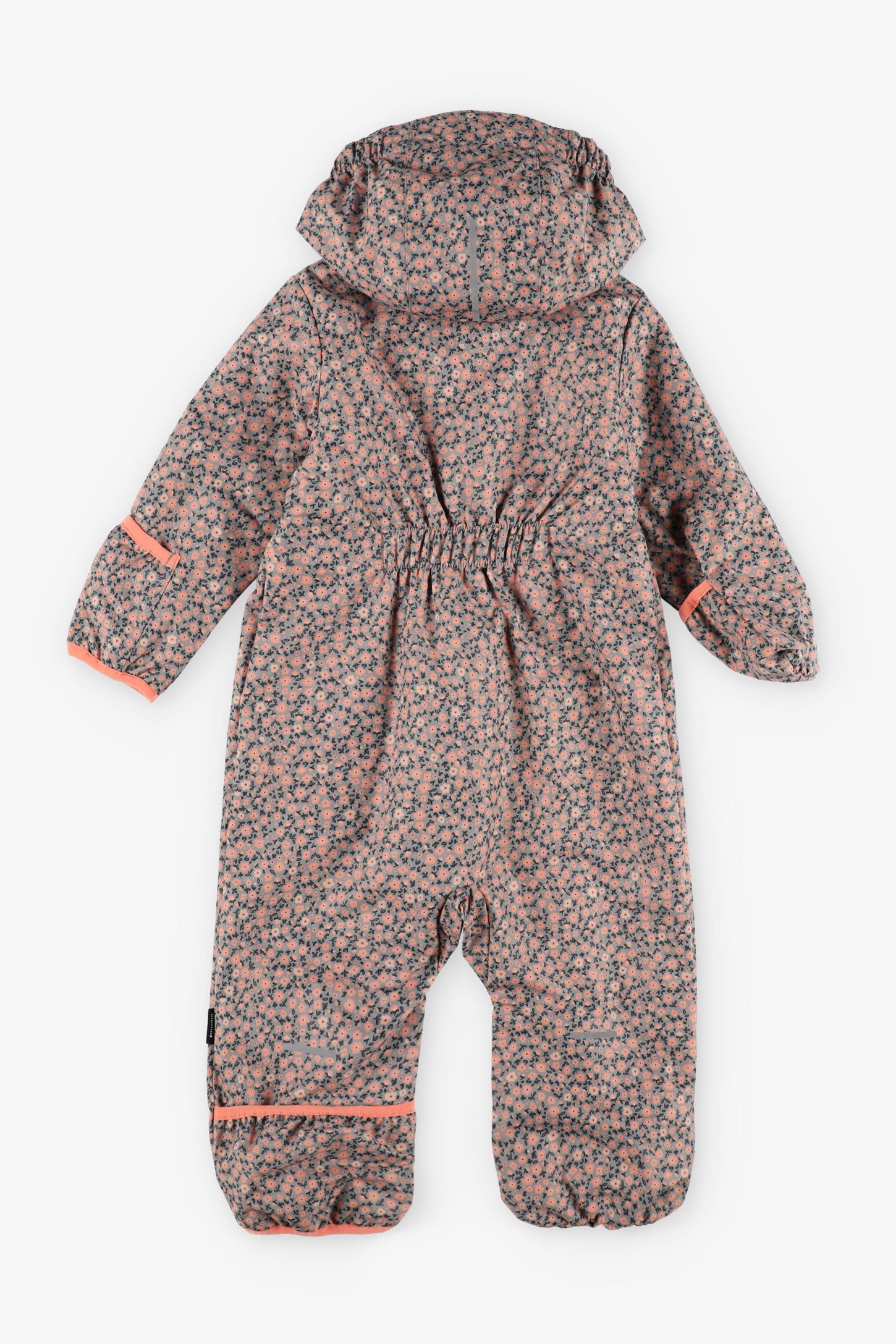 Combinaison 1-pièce mi-saison doublée - Bébé fille && VERT DE GRIS
