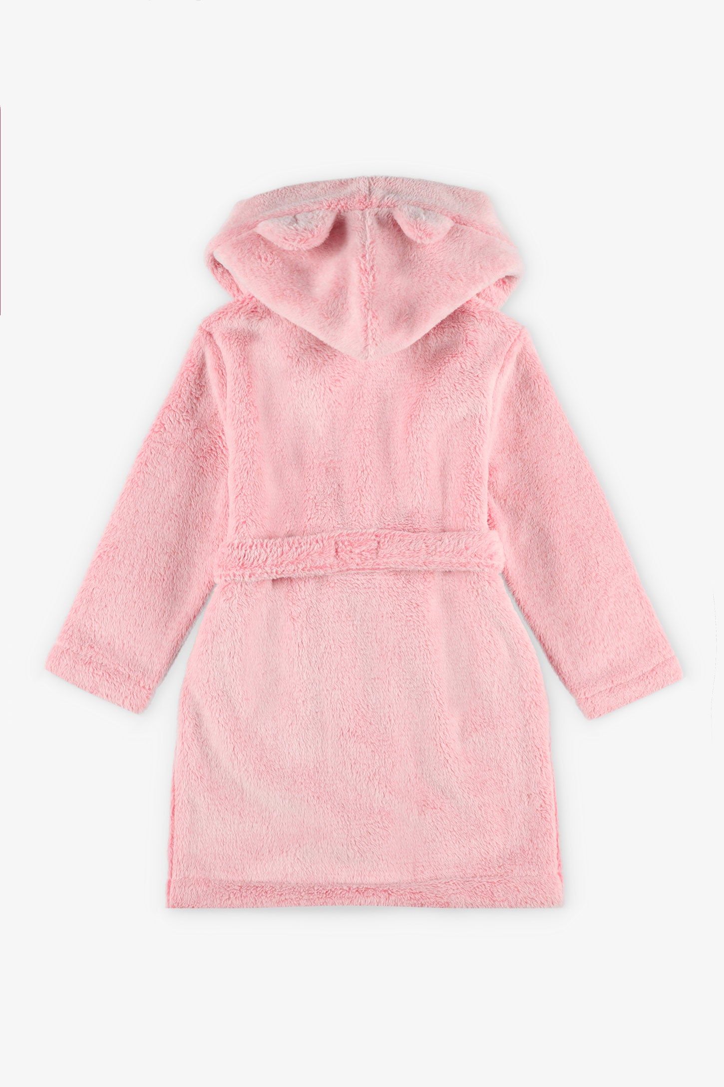 Plush hooded bathrobe Girls