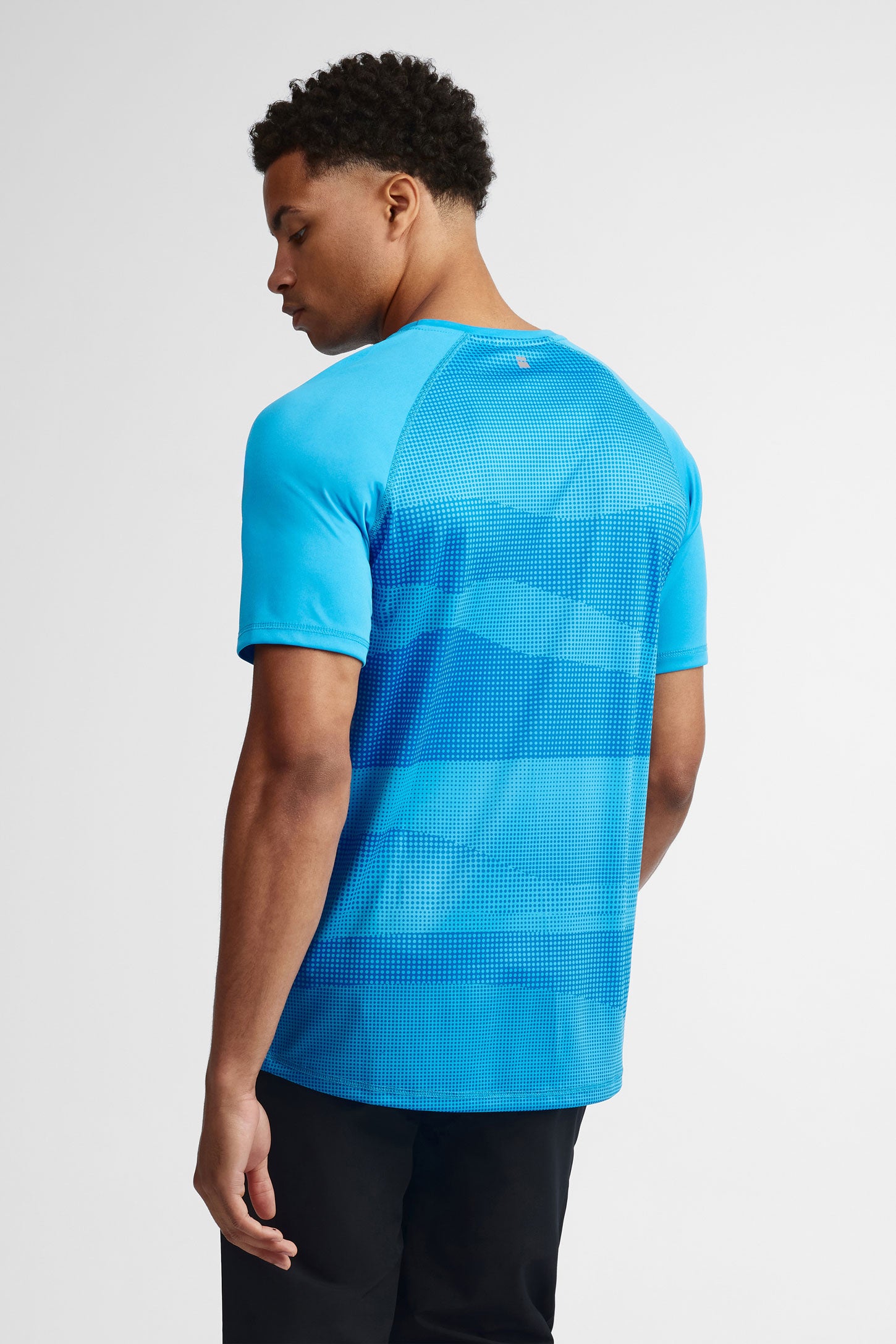 T-shirt athlétique - Homme && BLEU MULTI