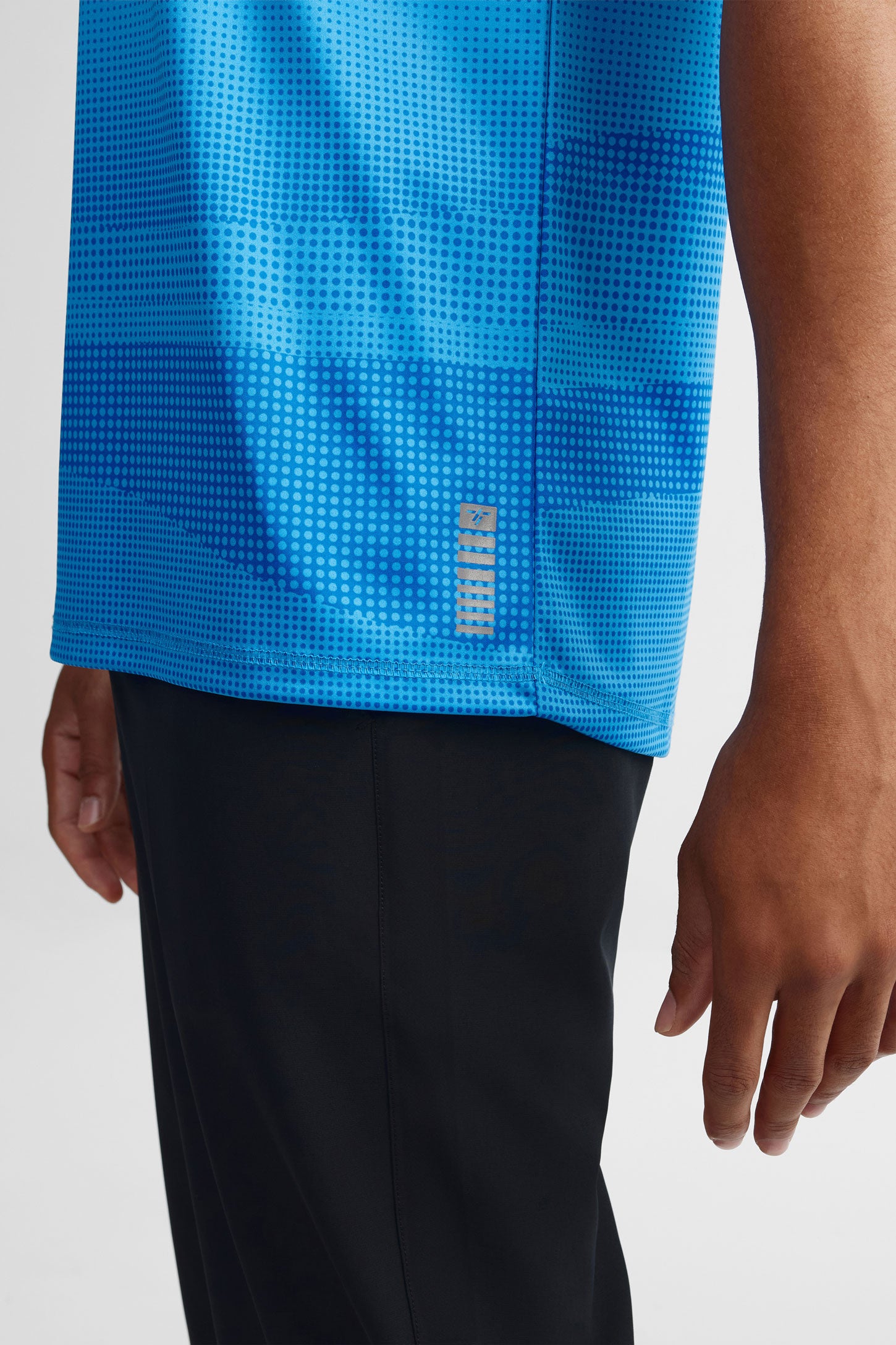 T-shirt athlétique - Homme && BLEU MULTI