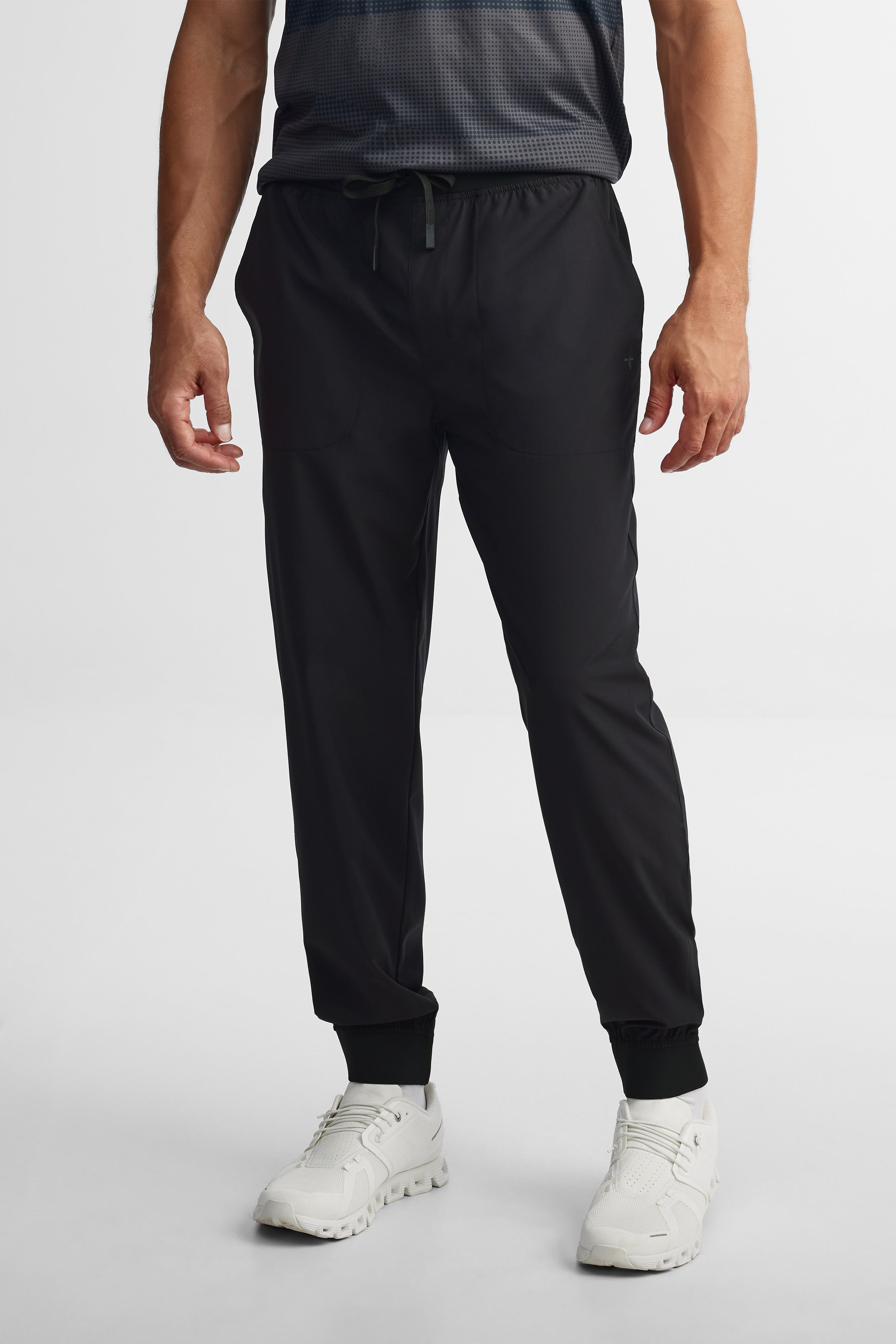 4 way stretch athletic jogger pants Men