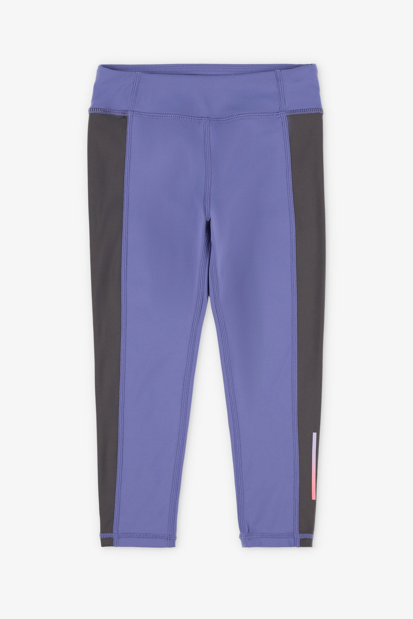 Legging taille haute athlétique - Enfant fille && BLEU