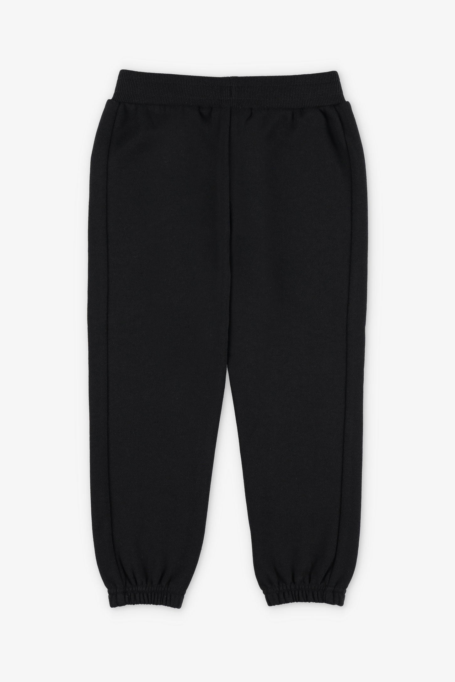 Pantalon jogger athlétique - Enfant fille && NOIR