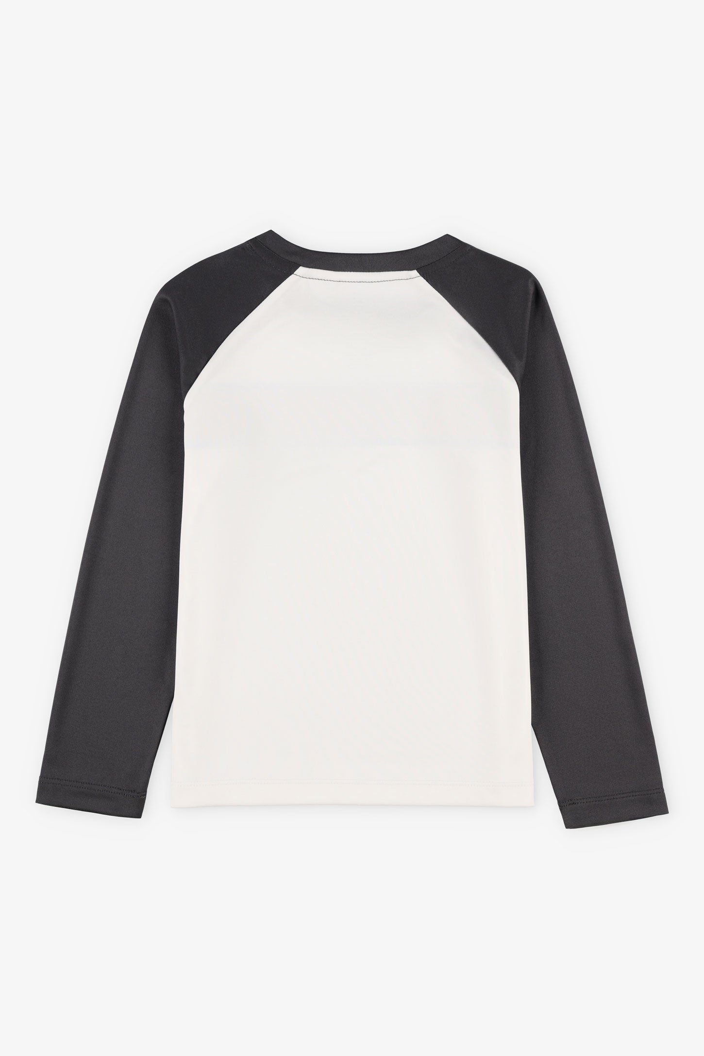 Chandail manches longues athlétique - Enfant garçon && BLANC