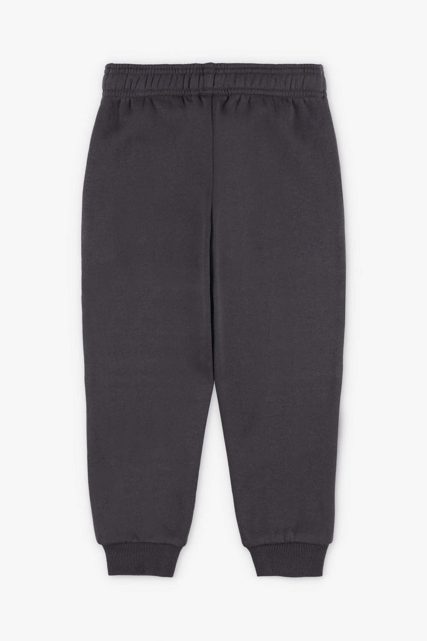 Pantalon jogger coton ouaté - Enfant garçon && GRIS