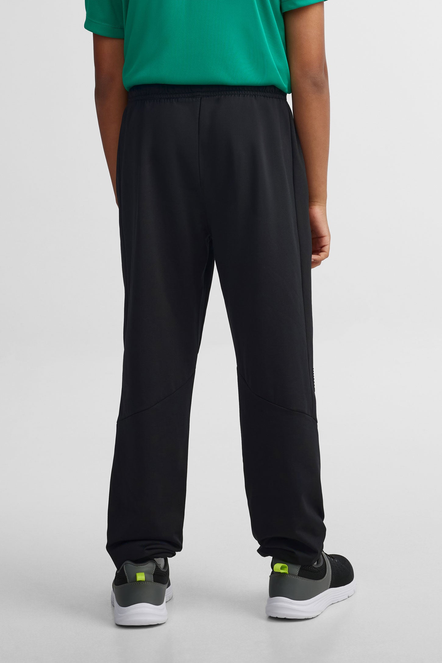 Pantalon jogger athlétique - Ado garçon && NOIR
