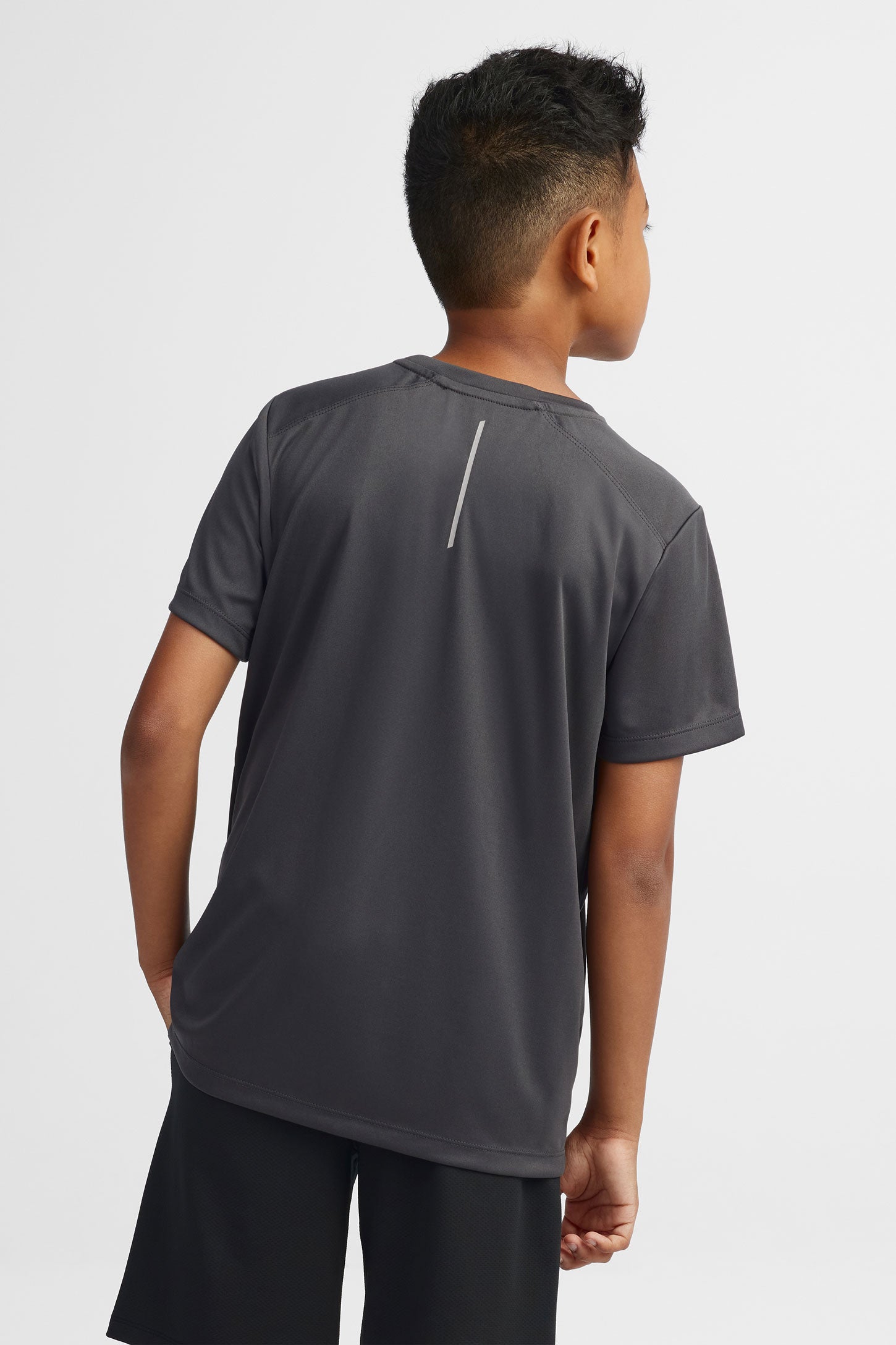 T-shirt athlétique - Ado garçon && GRIS