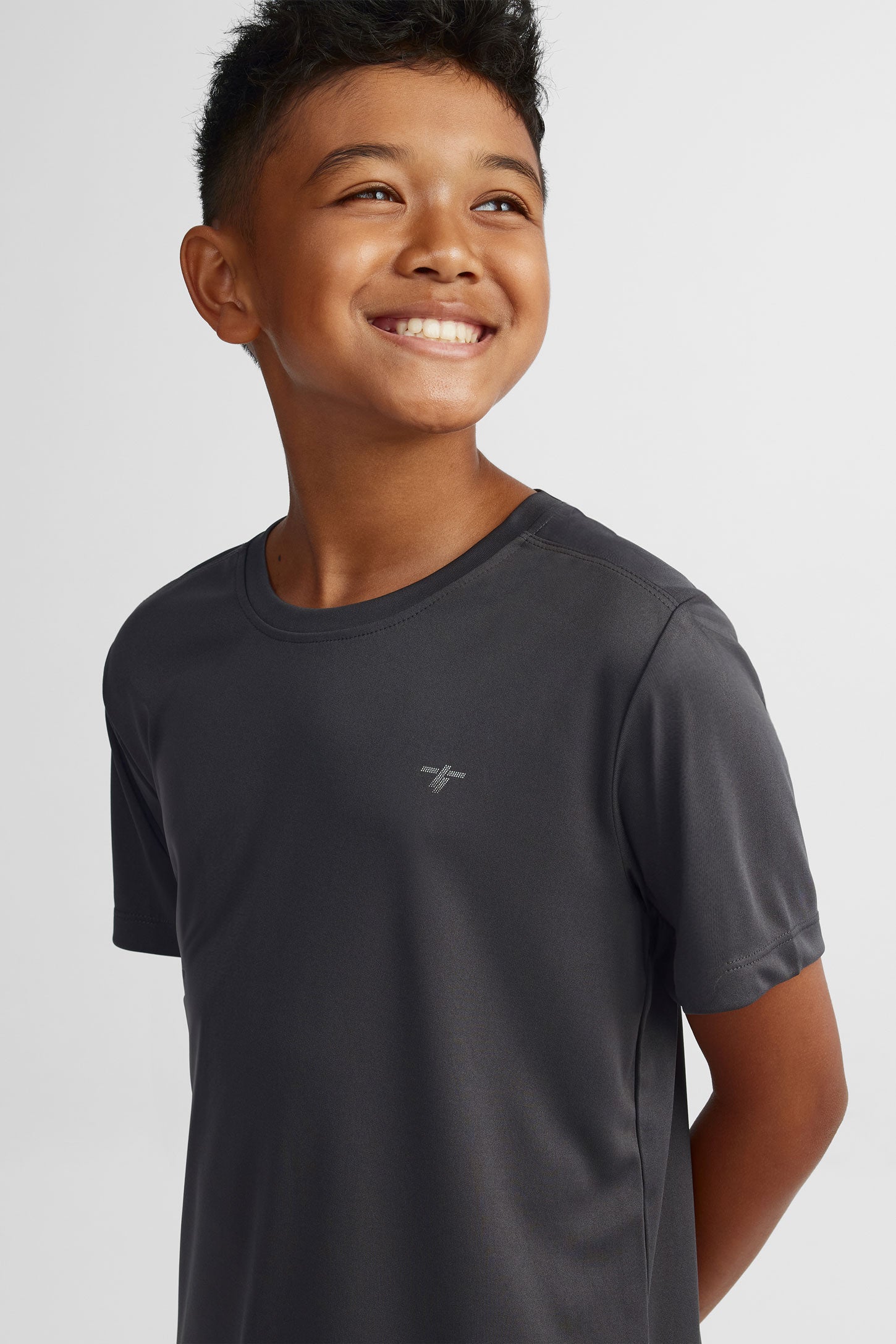 T-shirt athlétique - Ado garçon && GRIS