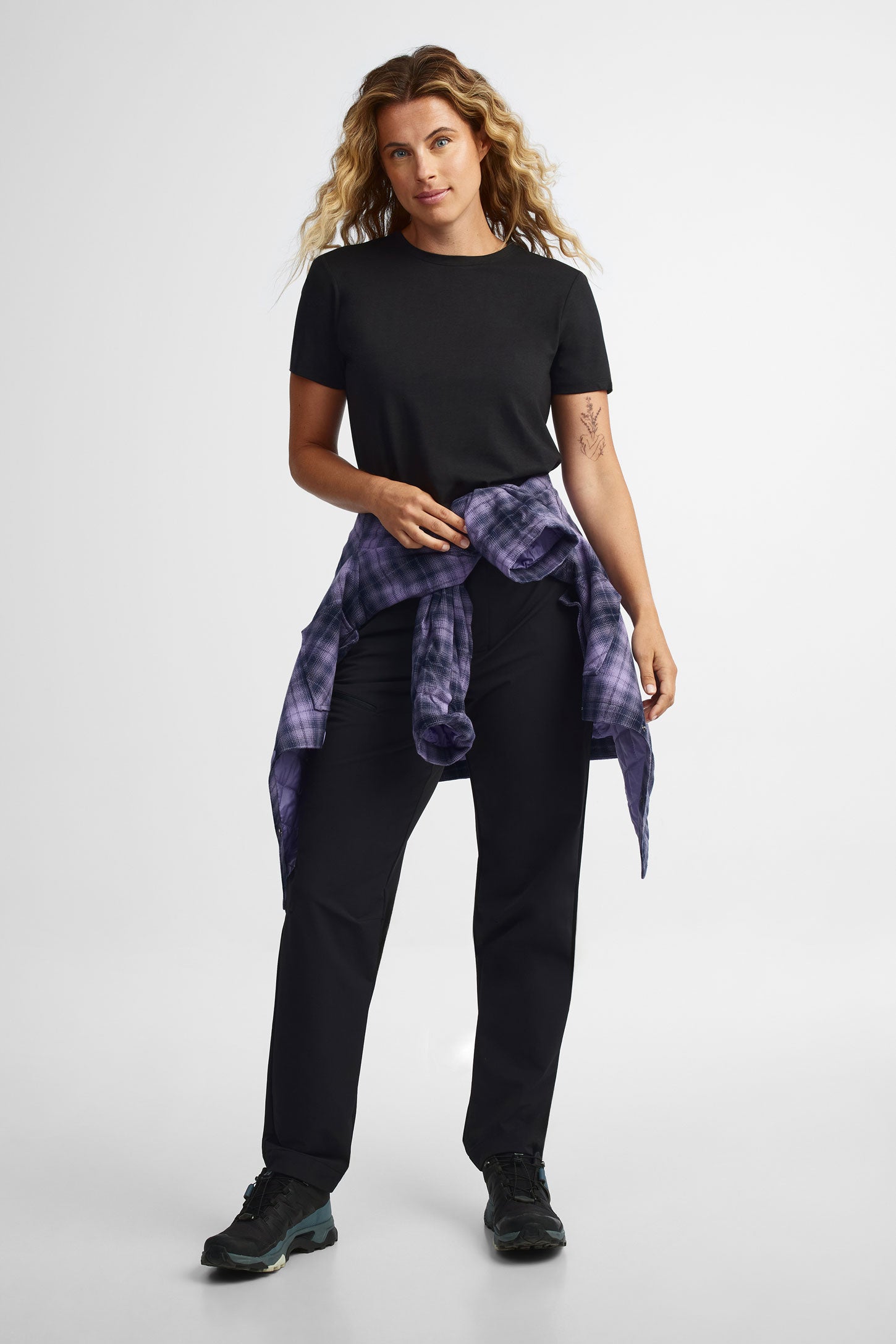 T-shirt col rond ultra doux BM, 2/50$ - Femme && NOIR