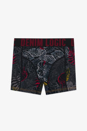 D-trunk en coton, style décontracté - Ado garçon && NOIR