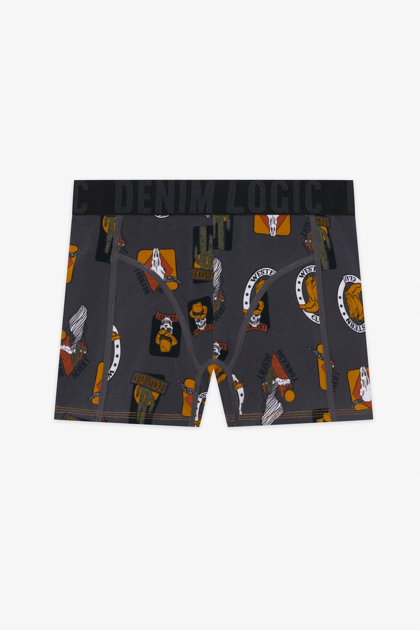 D-trunk en coton, style décontracté - Ado garçon && CHARBON