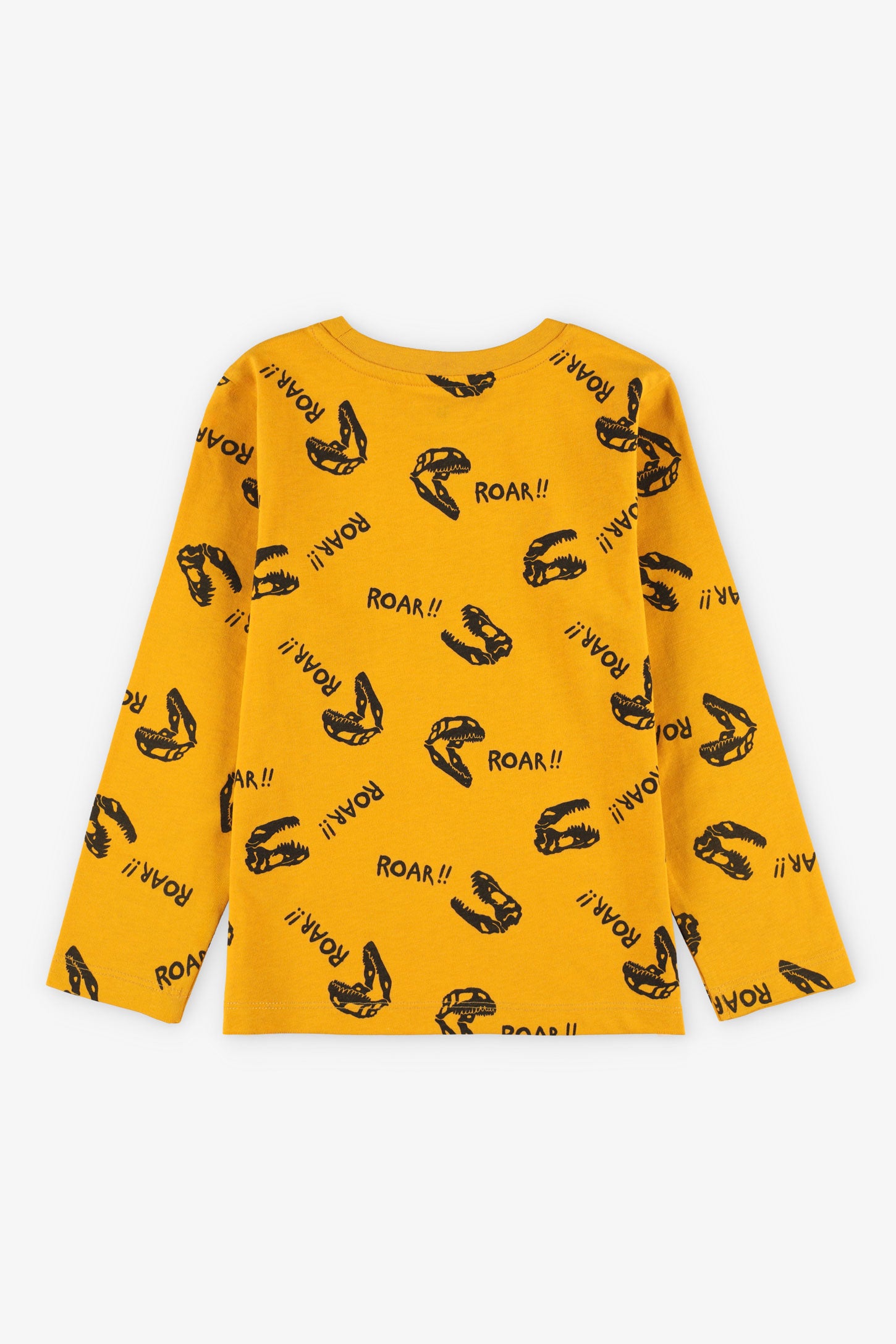 Chandail à poche coton, 2/20$ - Enfant garçon && JAUNE/MULTI