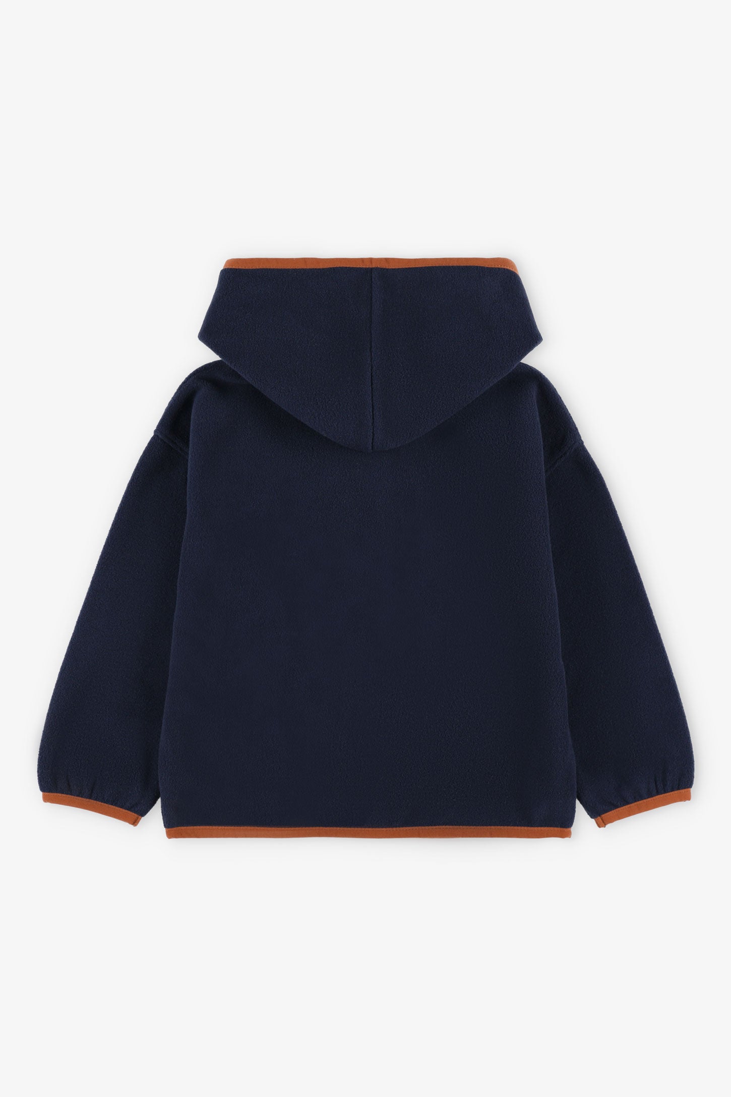 Veste à capuchon micropolar - Enfant garçon && BLEU MARINE