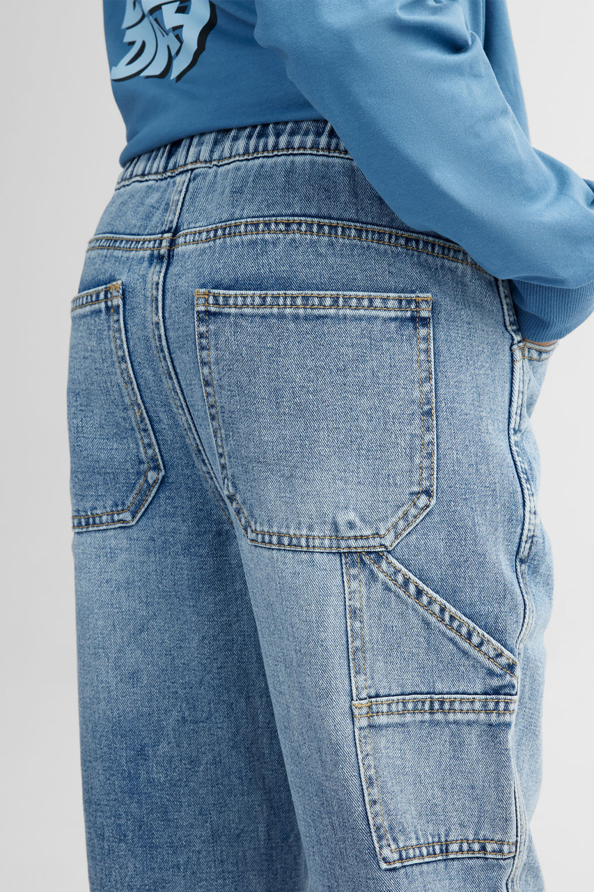 Baggy fit carpenter jeans Teenage boy