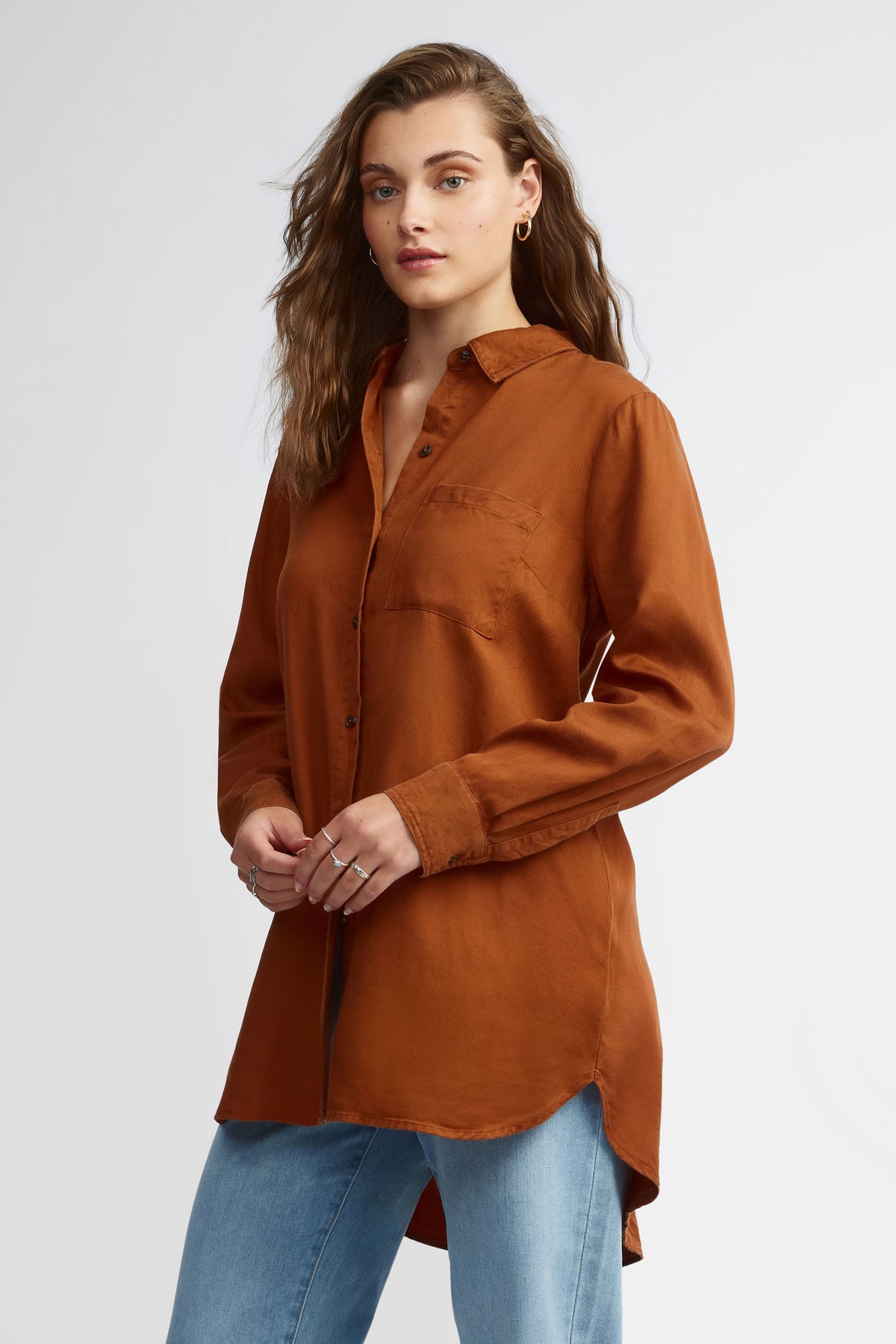 Chemise en tricot ottoman et à manches longues pour hommes, Henley Chemise en tricot ottoman et à manches longues pour hommes, Henley