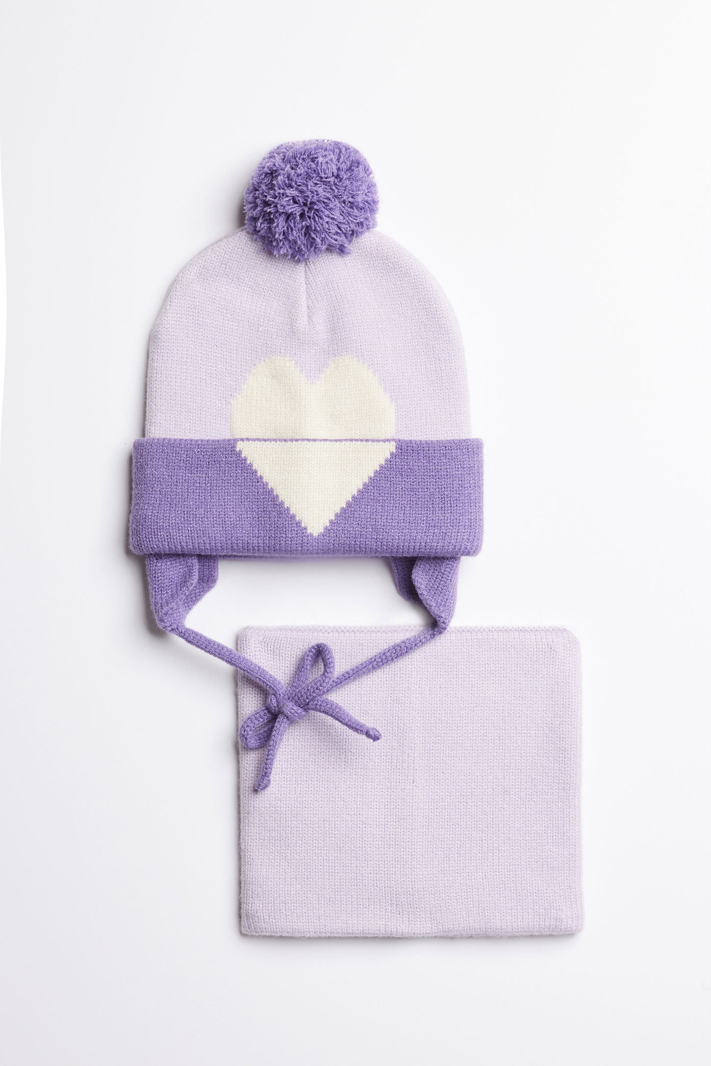 Hat and neck warmer set, 2T-3T Baby girl - Main Image