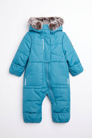 Habit de neige 1-pièce - Bébé garçon && BLEU