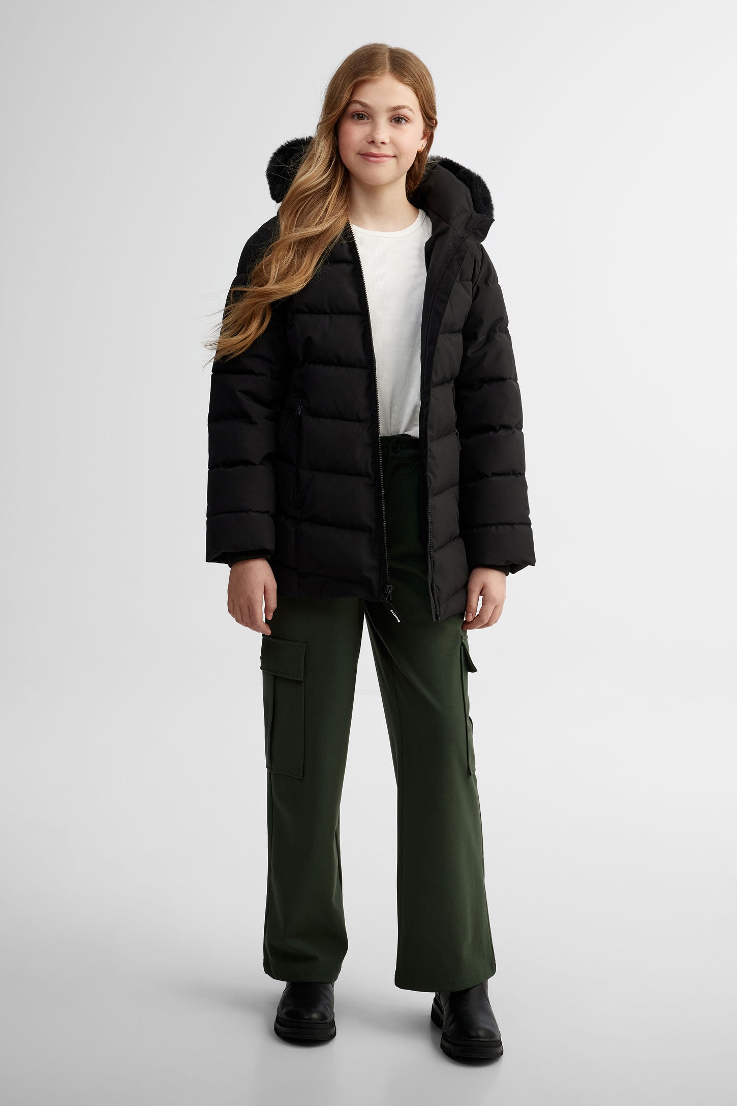 Manteau d hiver matelasse Ado fille