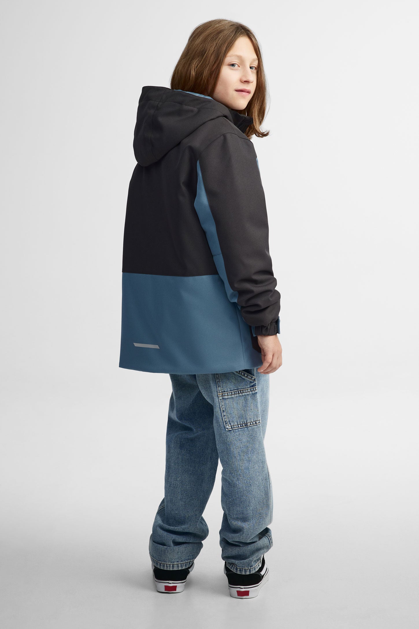 Manteau de ski hiver - Ado garçons && CHARBON