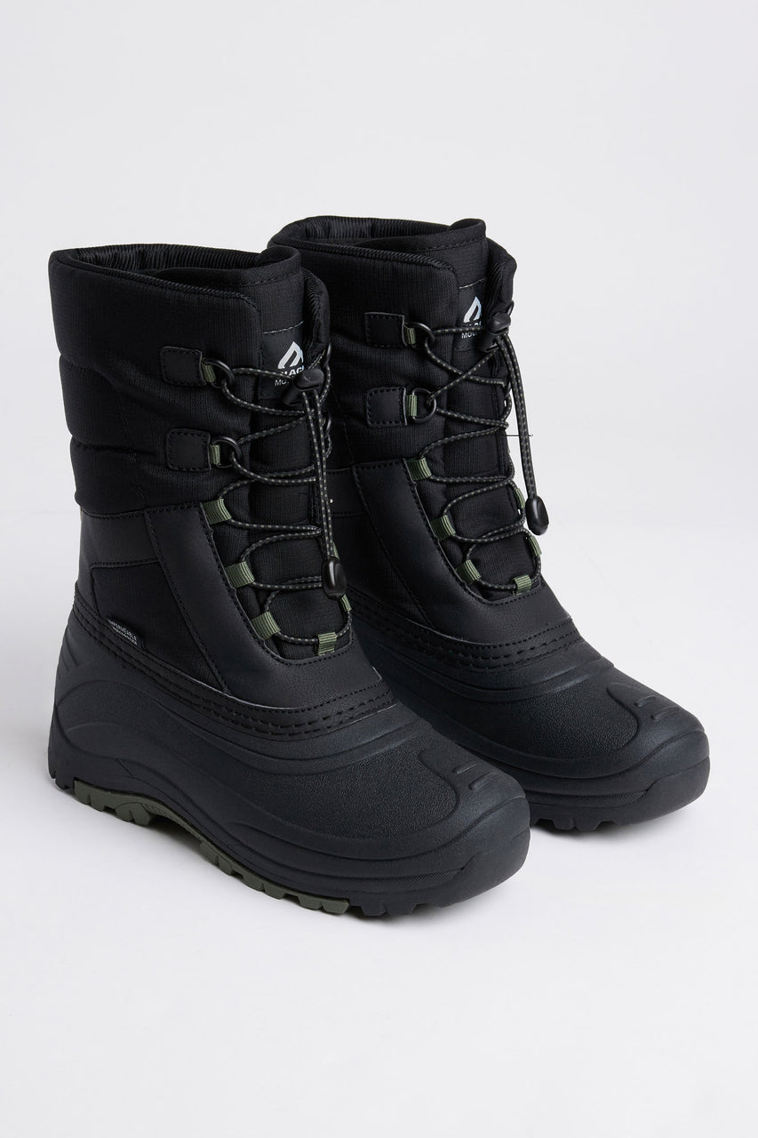 Botte Chaussures Cuir Ado Garcon Bottes D'hiver Imperméables BM