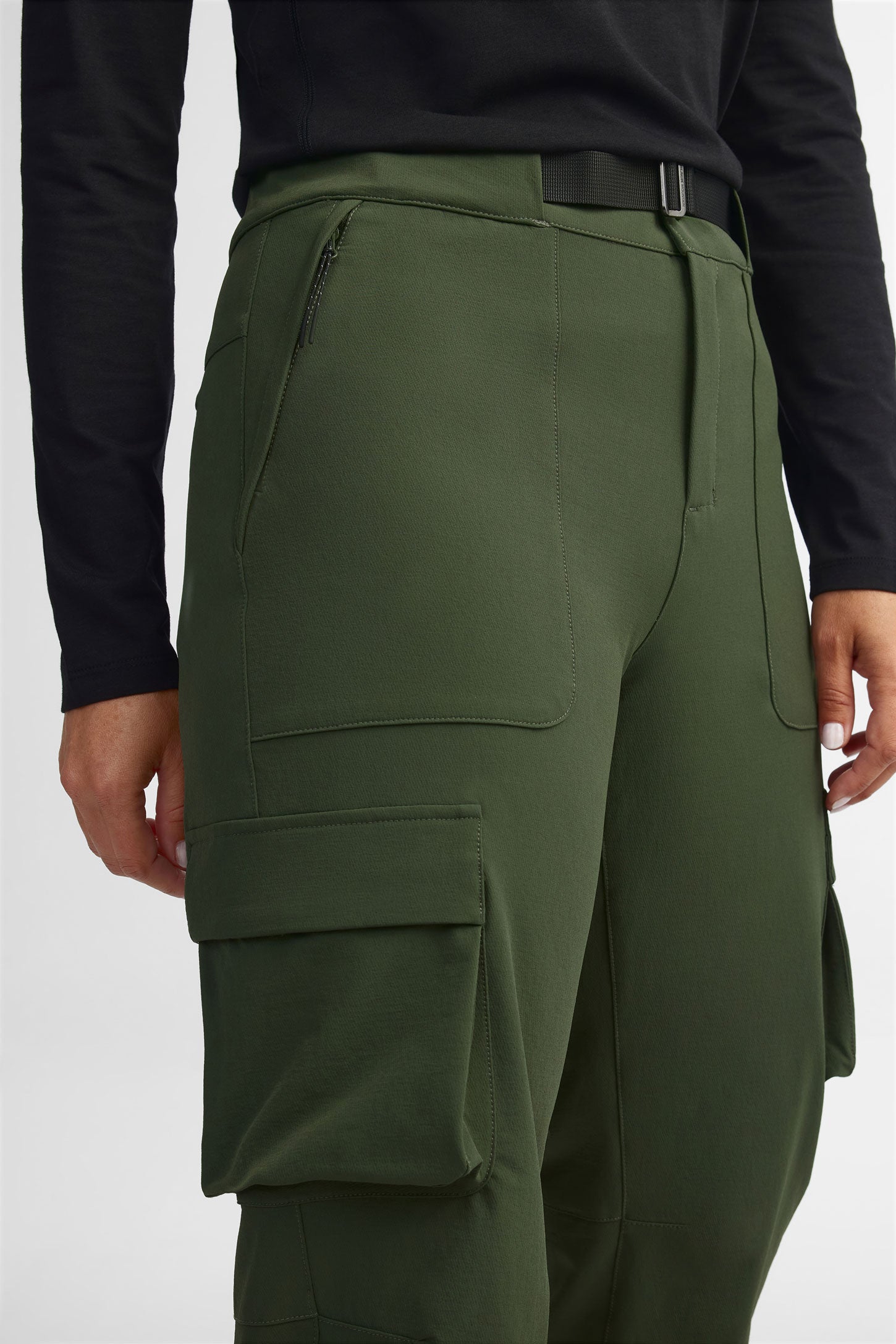 Pantalon cargo extensible 4 sens BM - Femme && KAKI