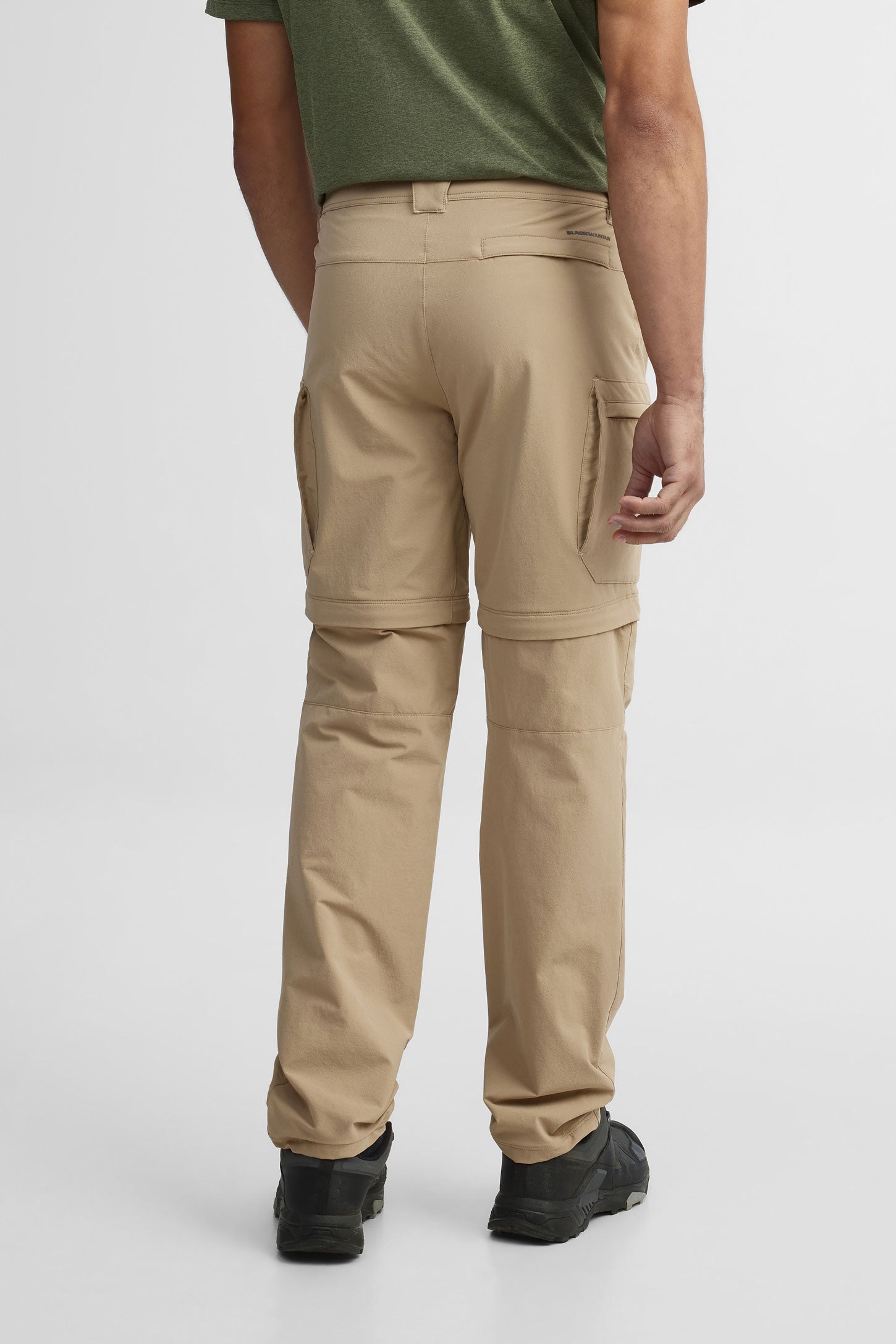 Pantalon cargo convertible en short - Homme && BEIGE