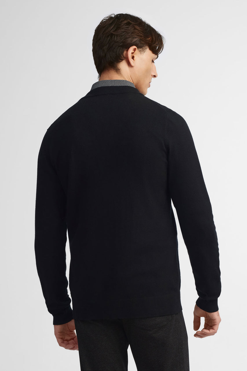 Cardigan en tricot - Homme && NOIR