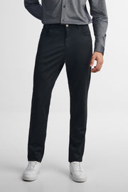 Pantalon 5 poches habillé - Homme && GRIS MIXTE