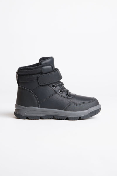 Lined velcro ankle boots Boys – Aubainerie