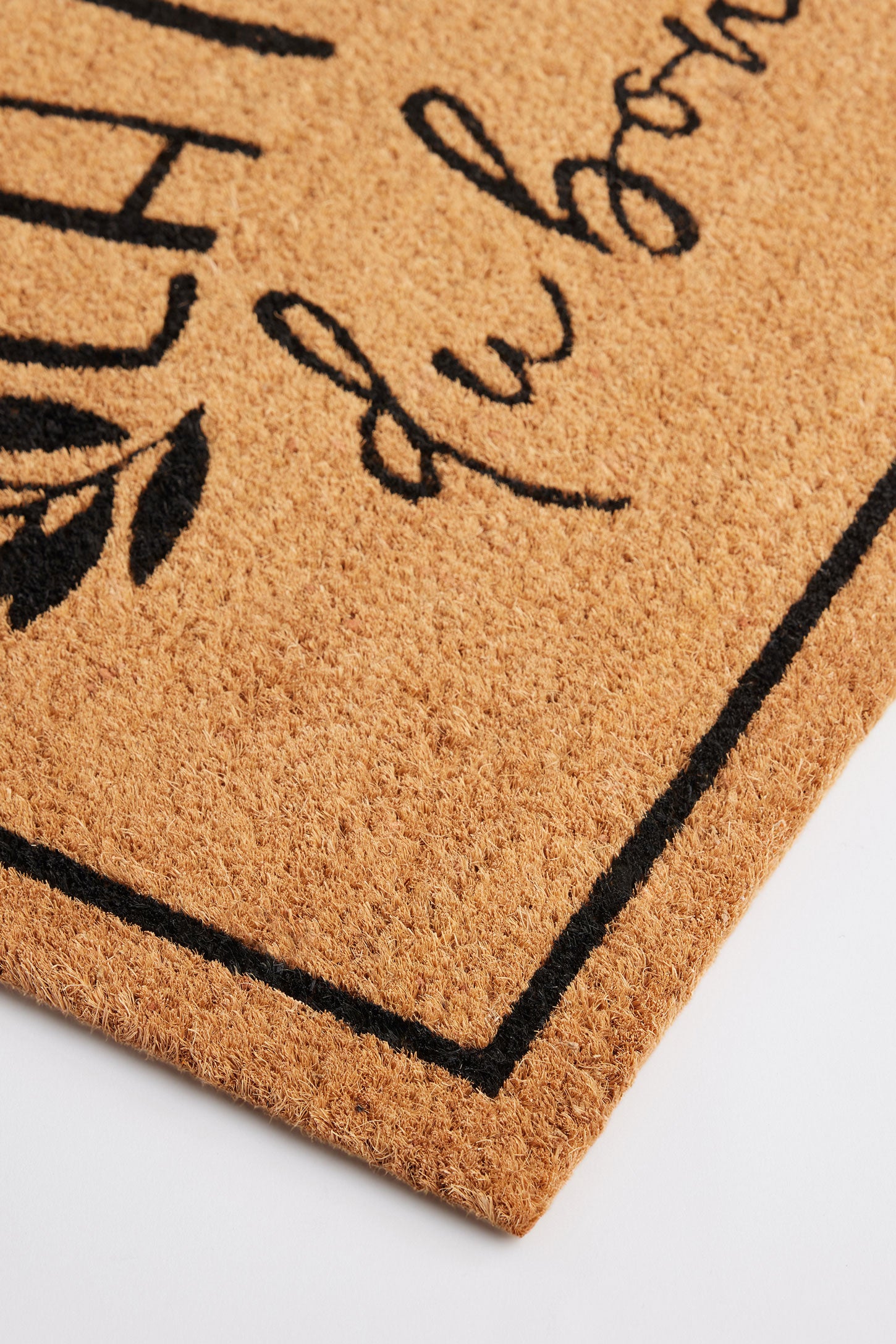 Paillasson imprimé 20 x 32'' - Maison && NOIR