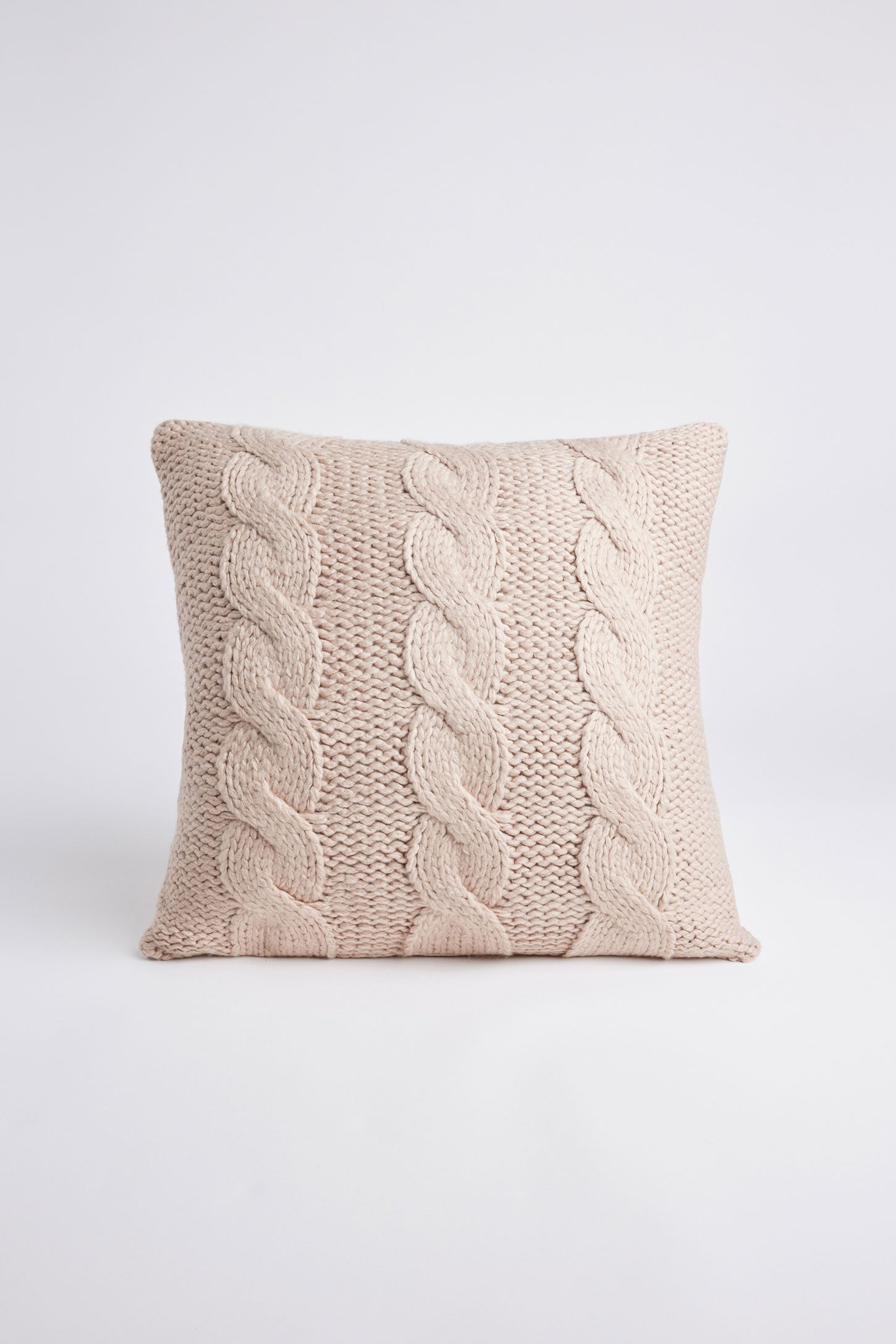 Cousin tricot câble 18 x 18'' - Maison && TAUPE