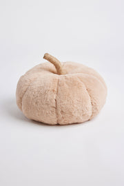 Coussin citrouille en peluche 12 x 8.5 '' - Maison && TAUPE