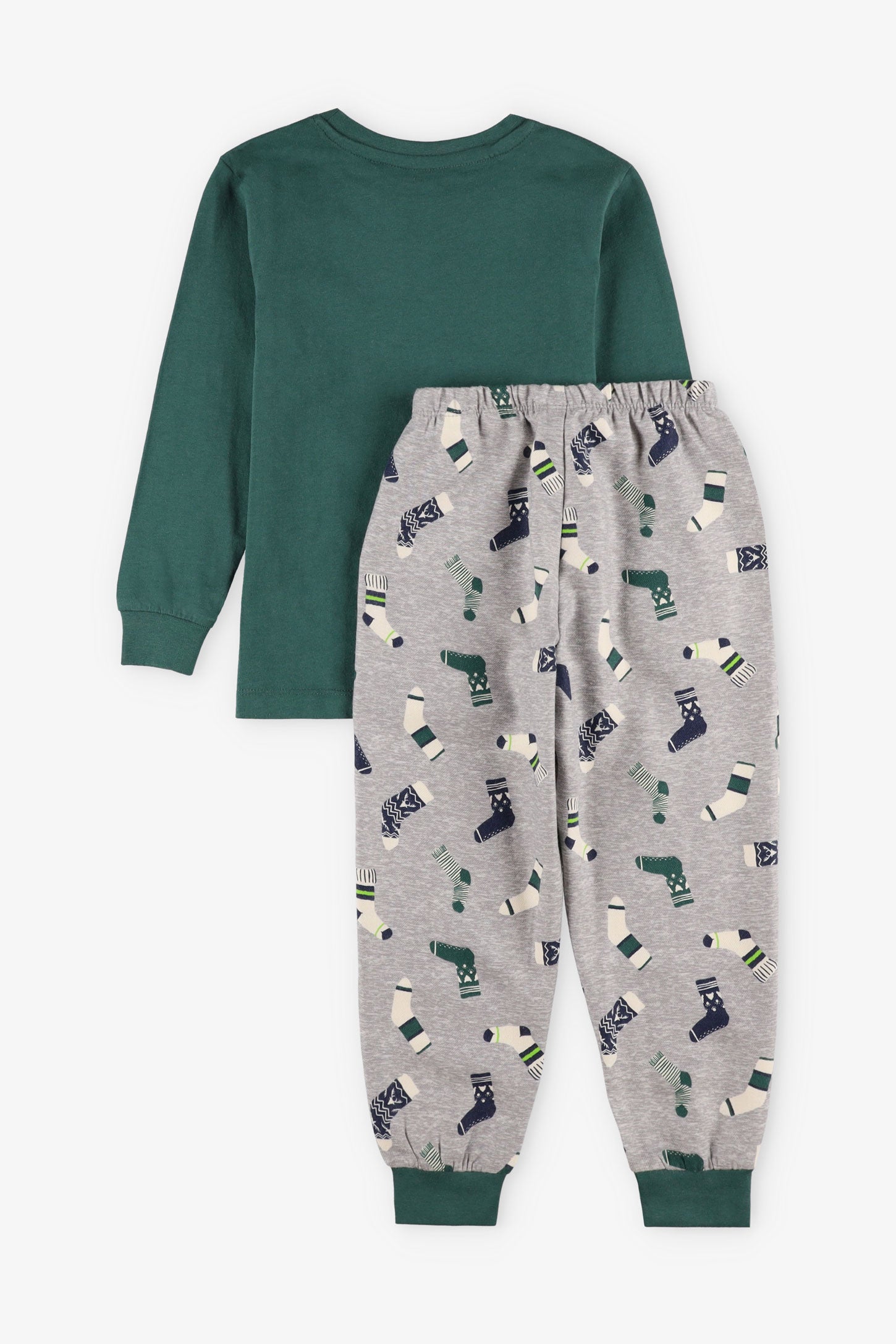 Pyjama 2-pièces - Ado garçon
 && VERT