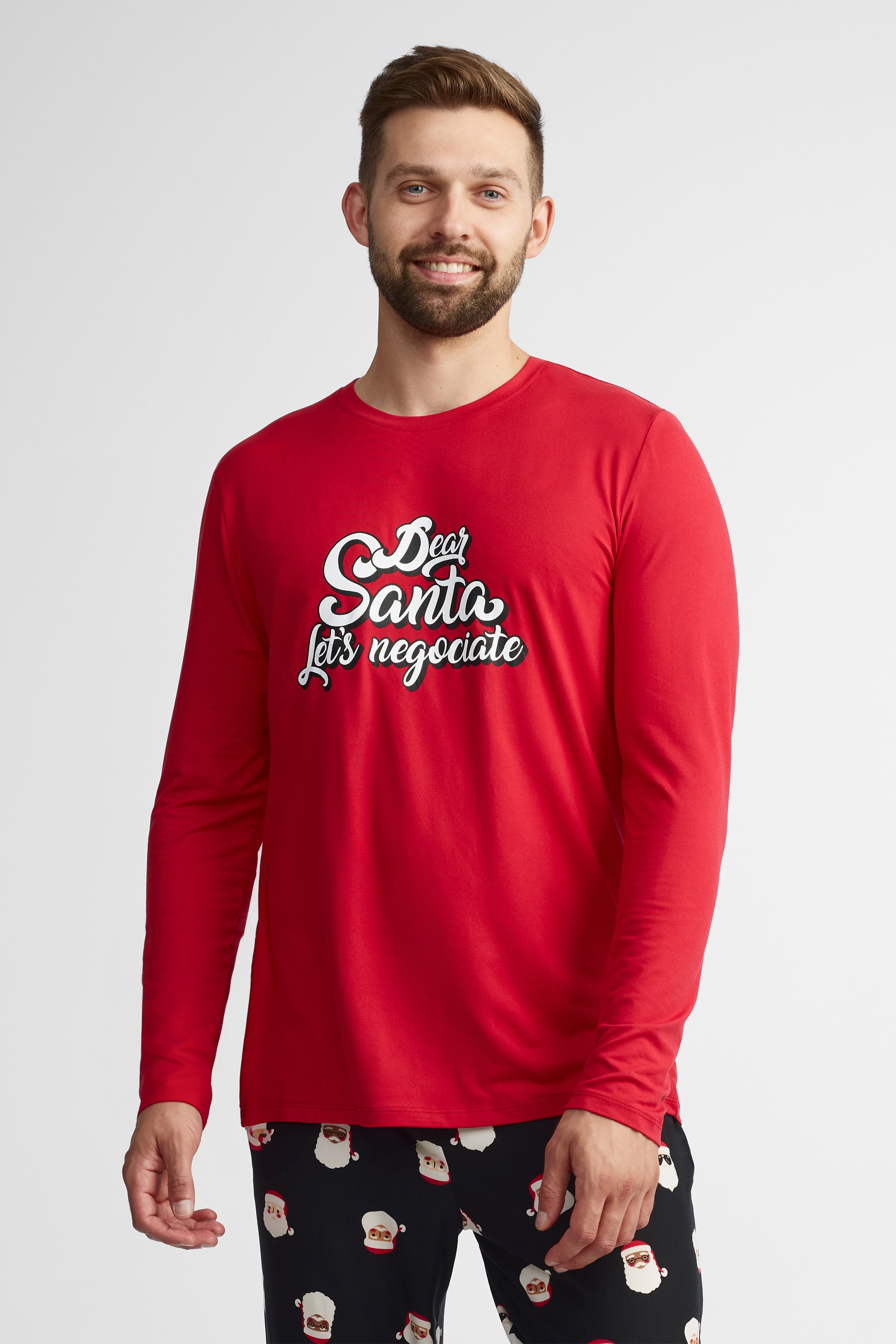 Pyjama 2-pièces Moss - Homme && ROUGE