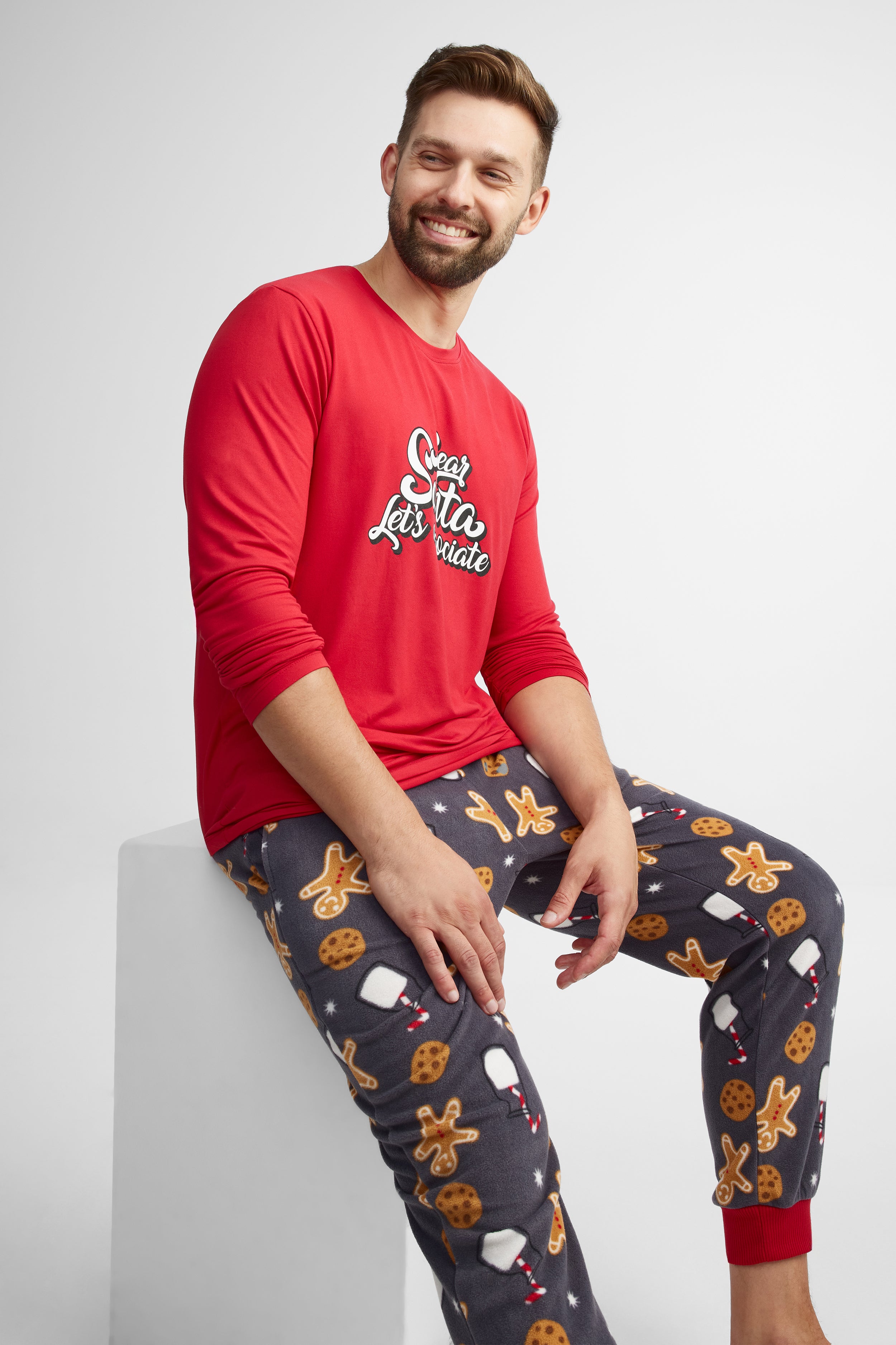 Microfleece mens pajama pants sale