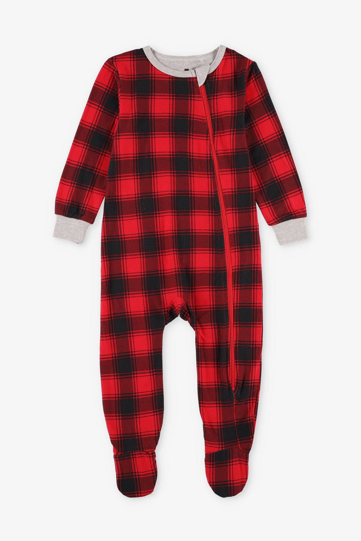 Pyjama 1-pièce en Moss, 2T-3T - Bébé garçon && ROUGE/MULTI