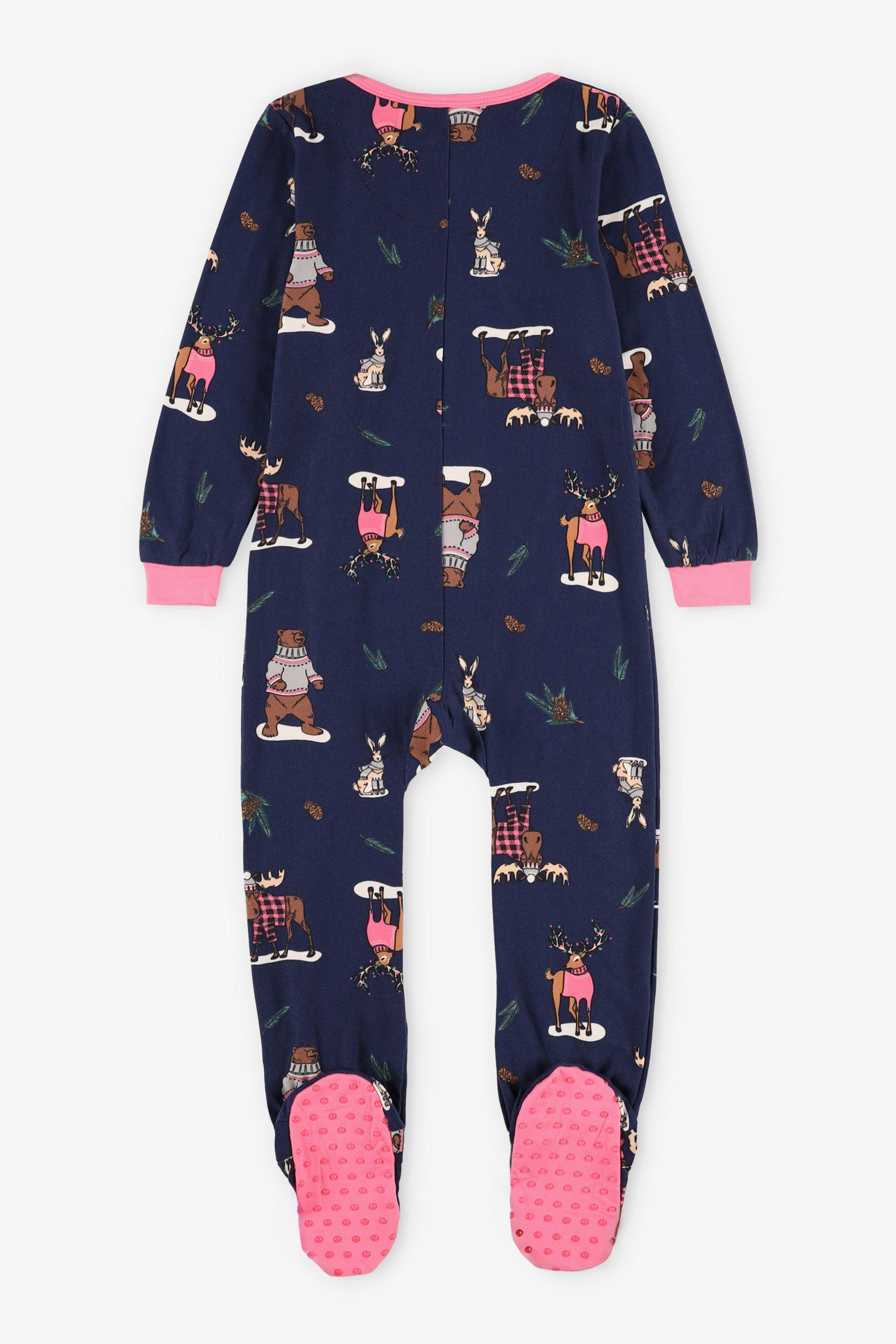 Pyjama 1-pièce en Moss, 2T-3T - Bébé garçon && BLEU MARINE MUL