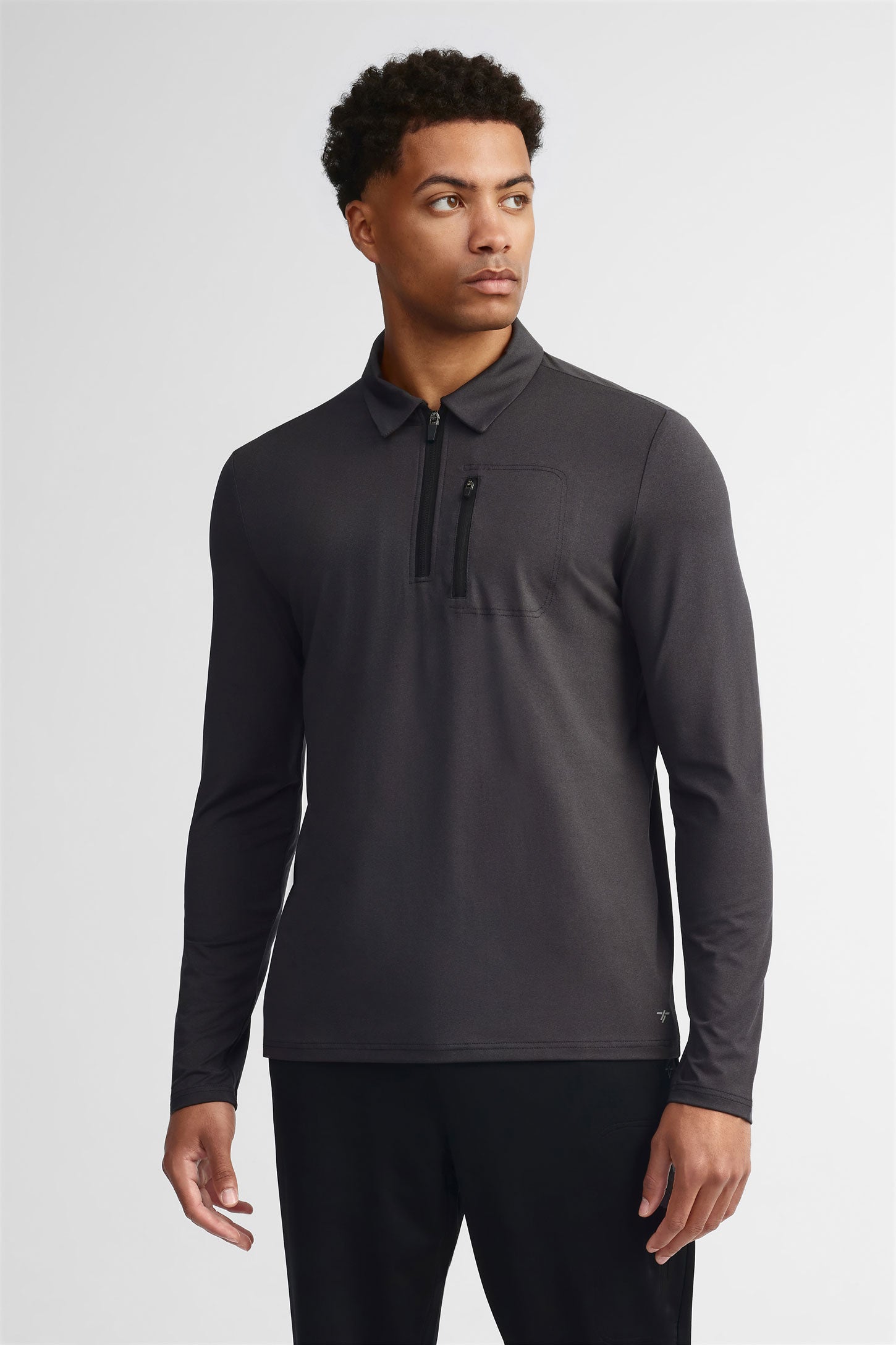 Sweat Homme Regatta Yonder à Col Montant Et Demi-zip - Vert - Neuf
