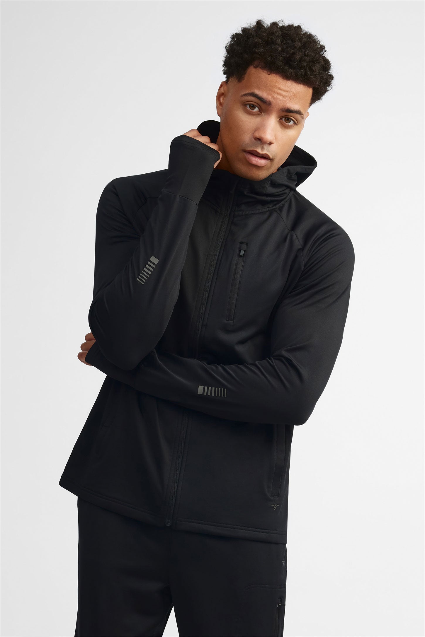 Veste à capuchon – Homme && NOIR